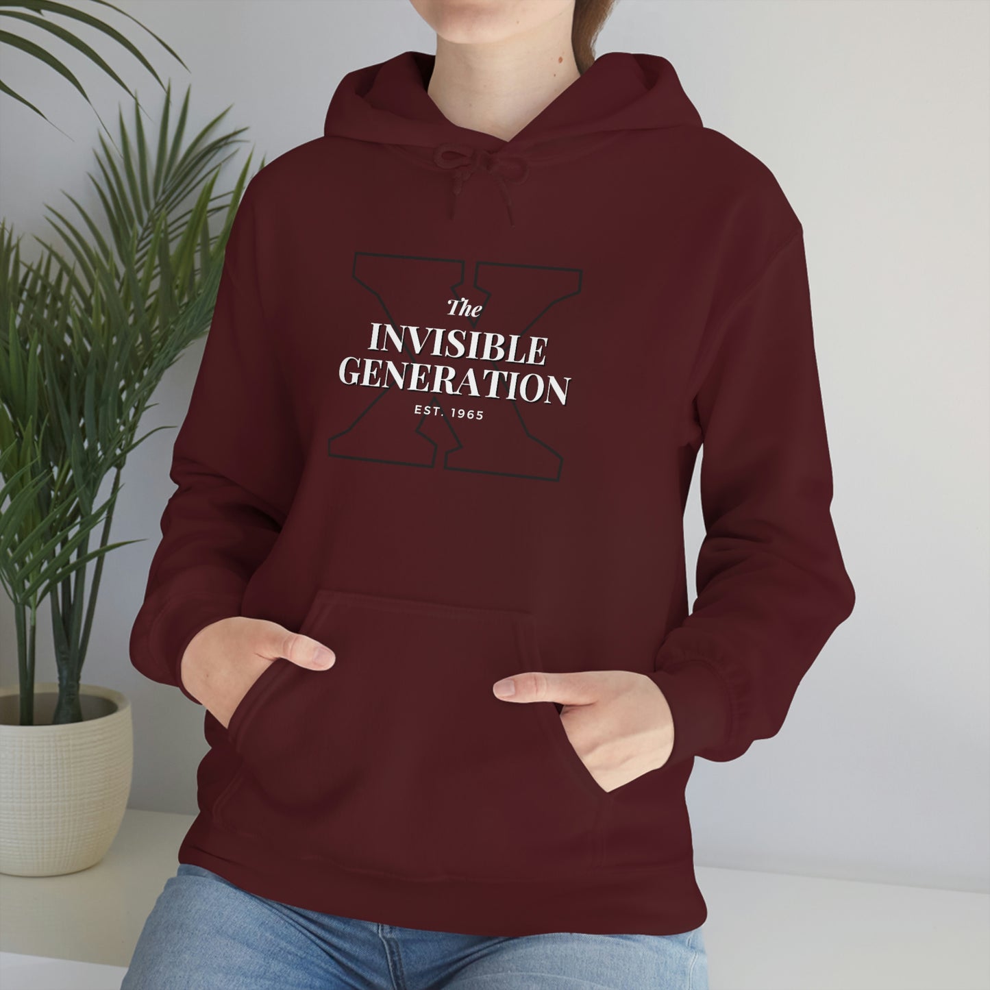 GenX Invisible Generation Unisex Hooded Sweatshirt