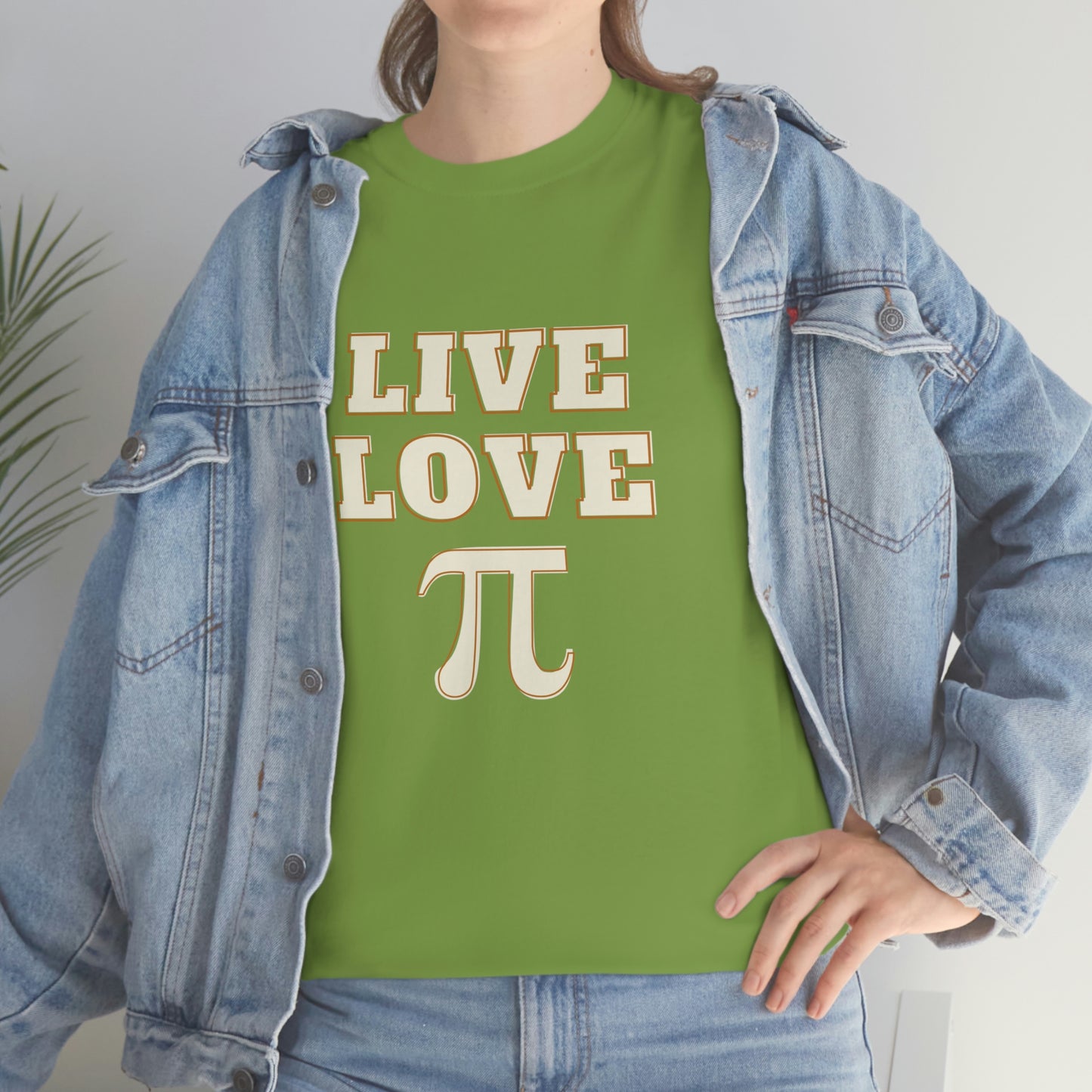 Live Love Pi Unisex Cotton T-shirt