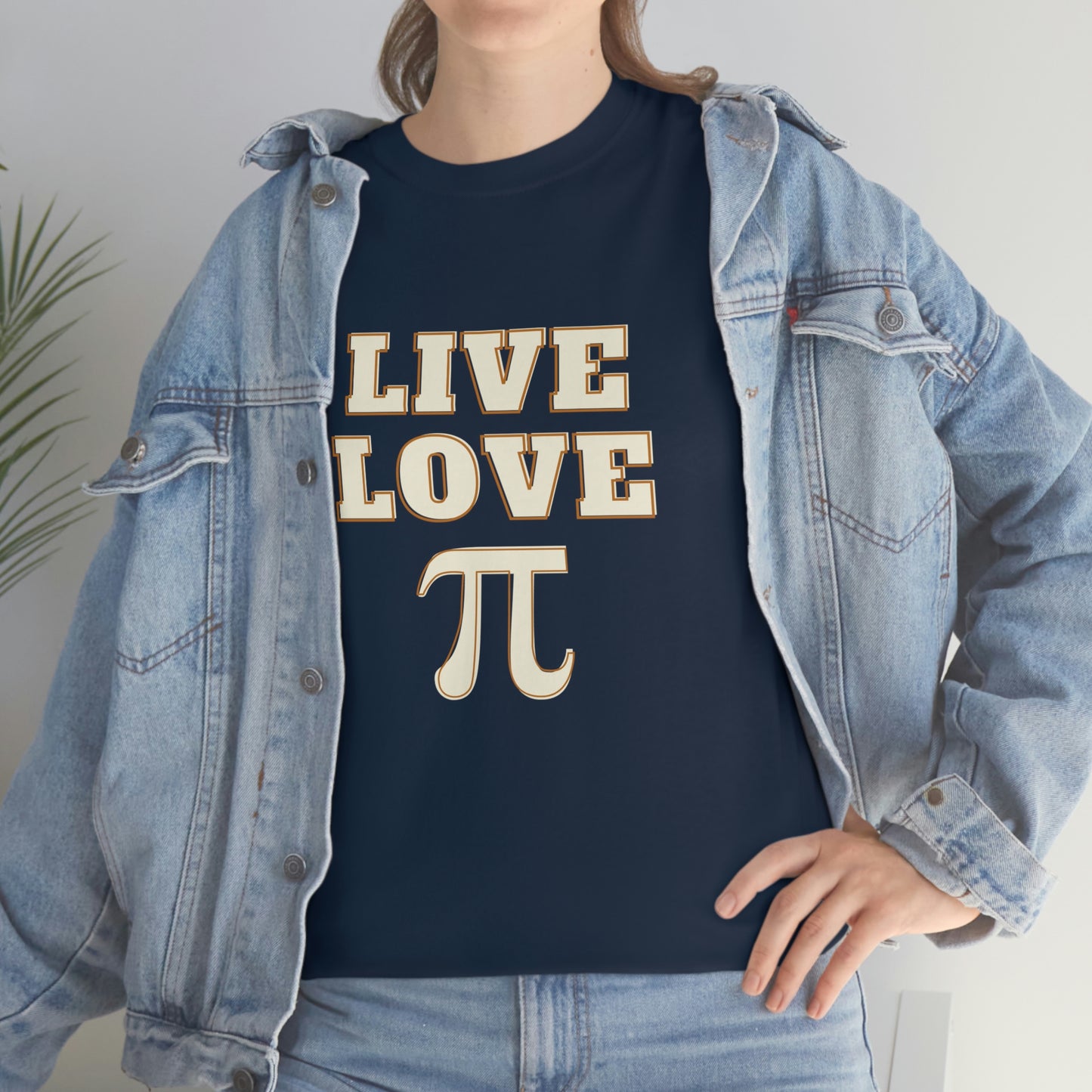 Live Love Pi Unisex Cotton T-shirt