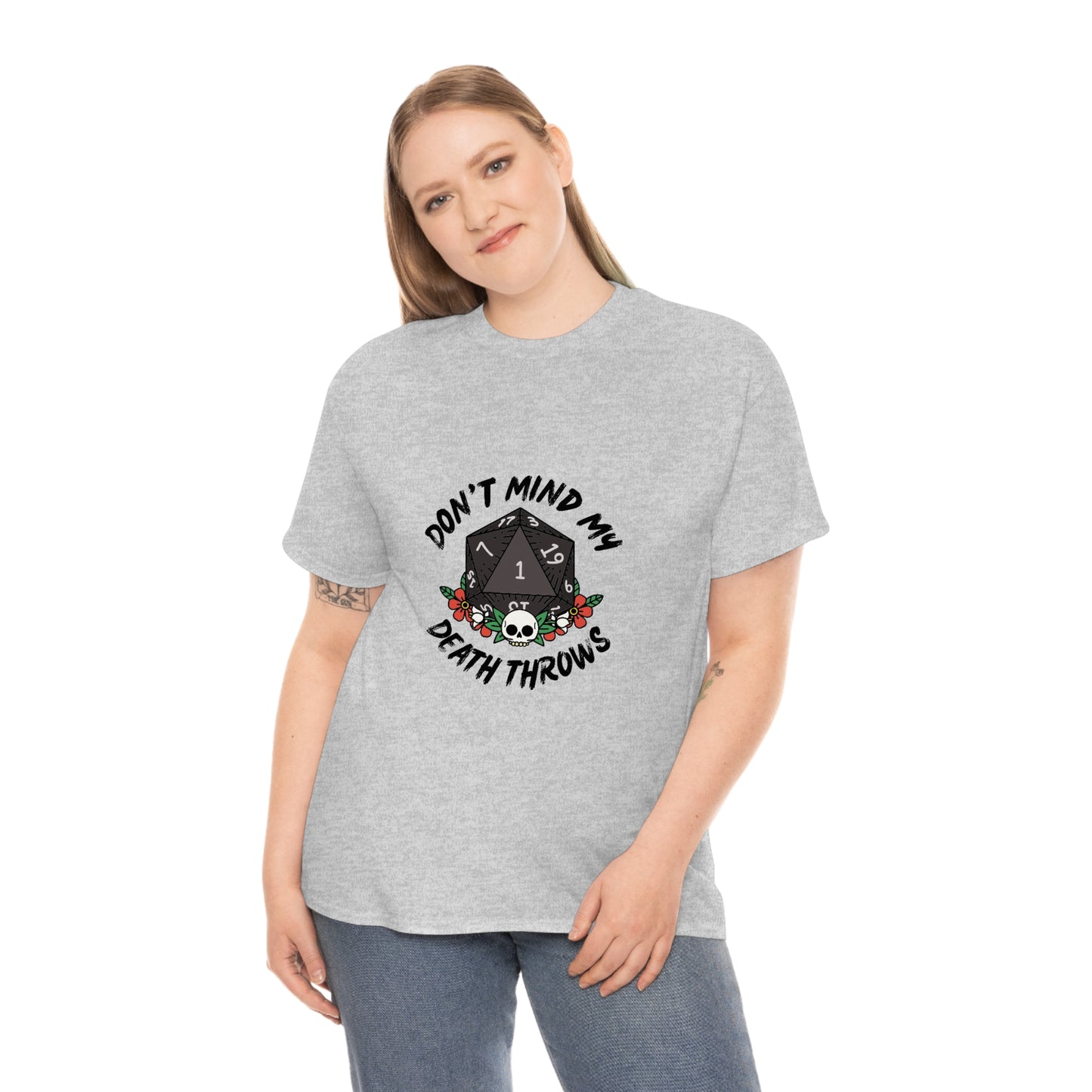 Death Throws Light Unisex Cotton T-shirt