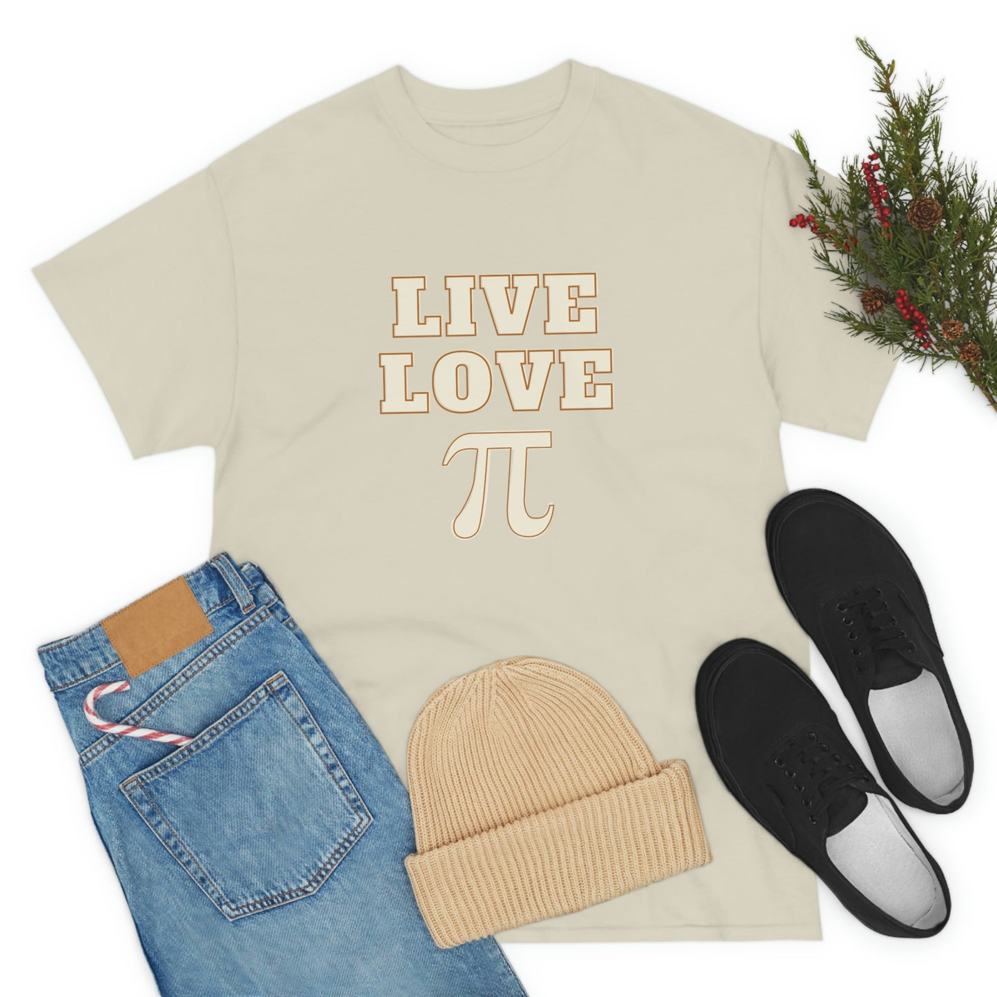 Live Love Pi Unisex Cotton T-shirt