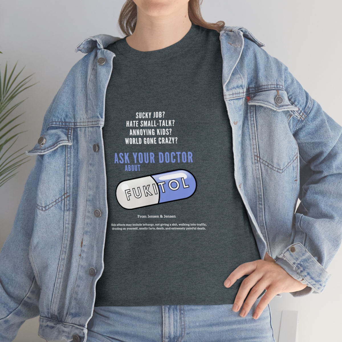Just Say Fukitol Unisex Cotton T-shirt