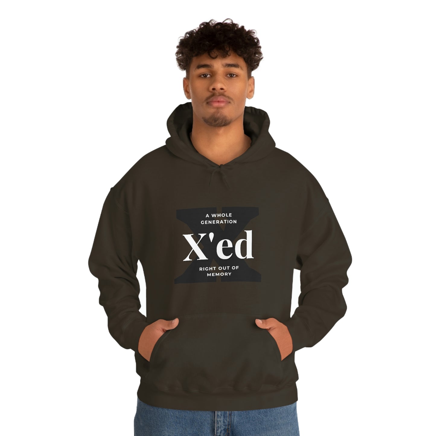 GenX X'ed Out Unisex Hooded Sweatshirt