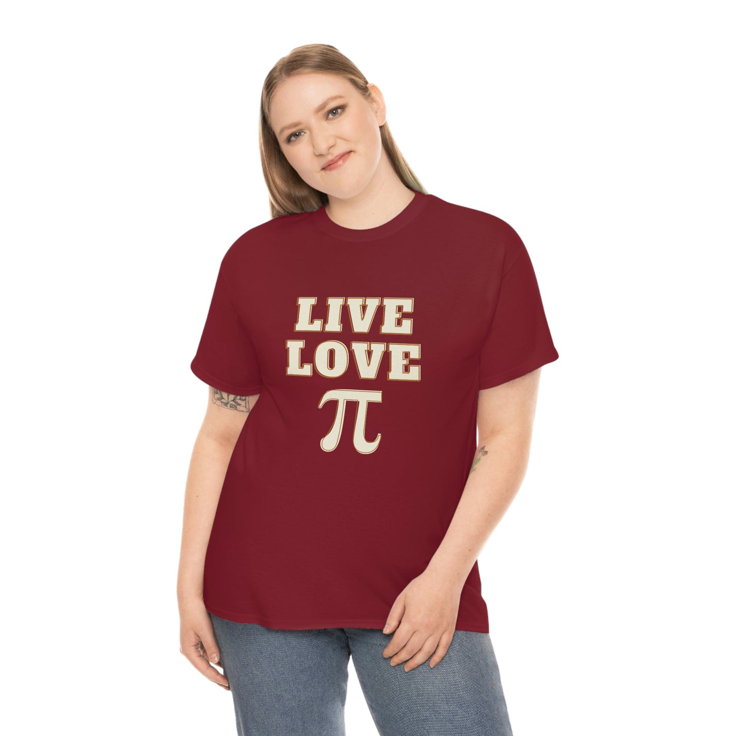 Live Love Pi Unisex Cotton T-shirt