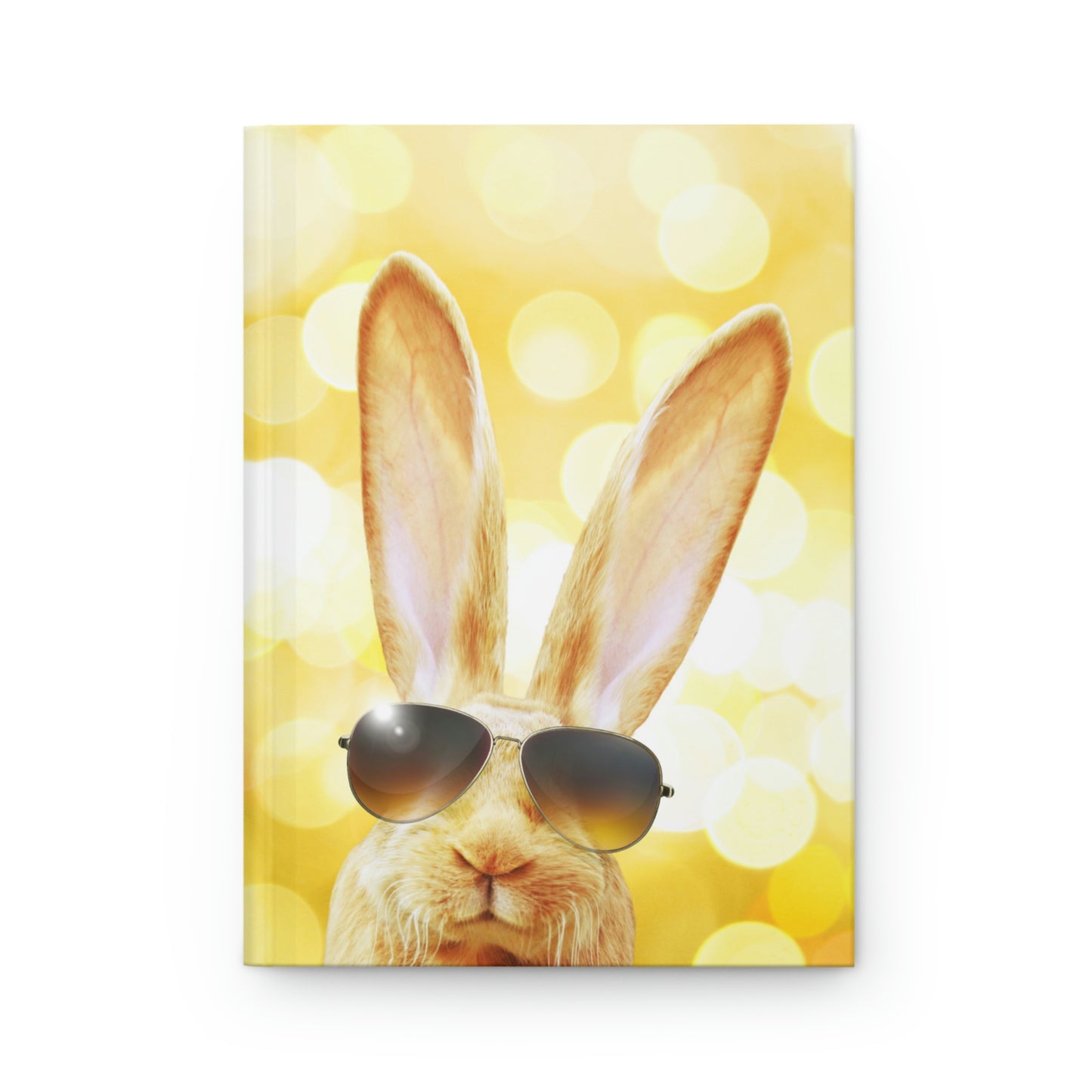 Cool Bunny Notebook Book Hardcover Journal Matte