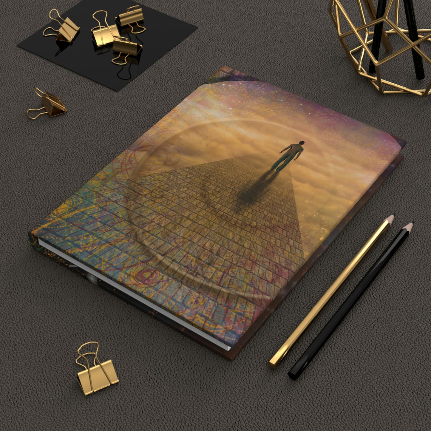 Time Walk Notebook Book Hardcover Journal Matte