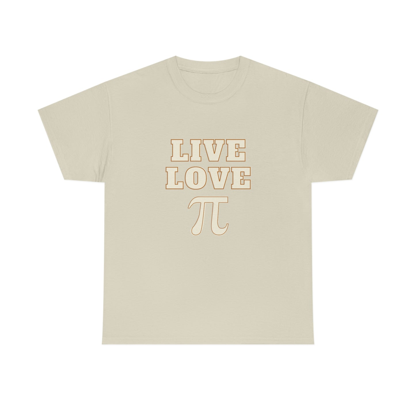 Live Love Pi Unisex Cotton T-shirt