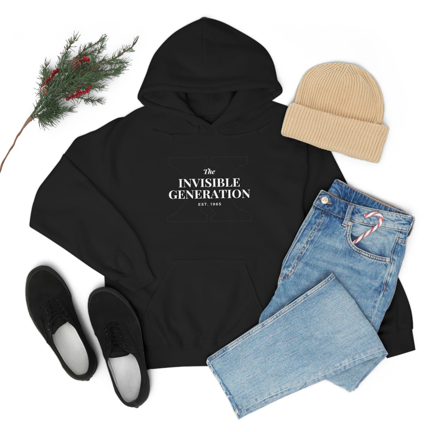 GenX Invisible Generation Unisex Hooded Sweatshirt