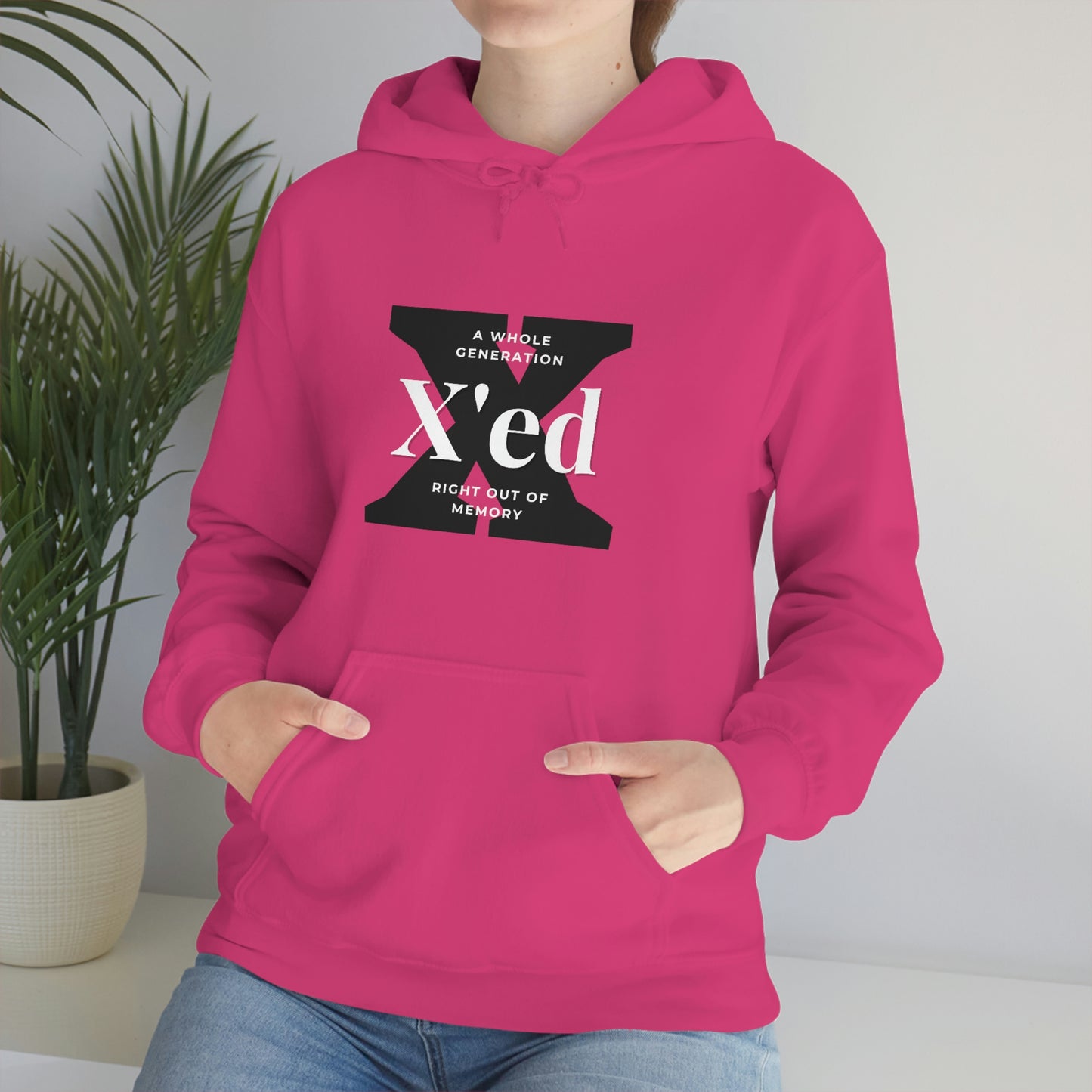 GenX X'ed Out Unisex Hooded Sweatshirt