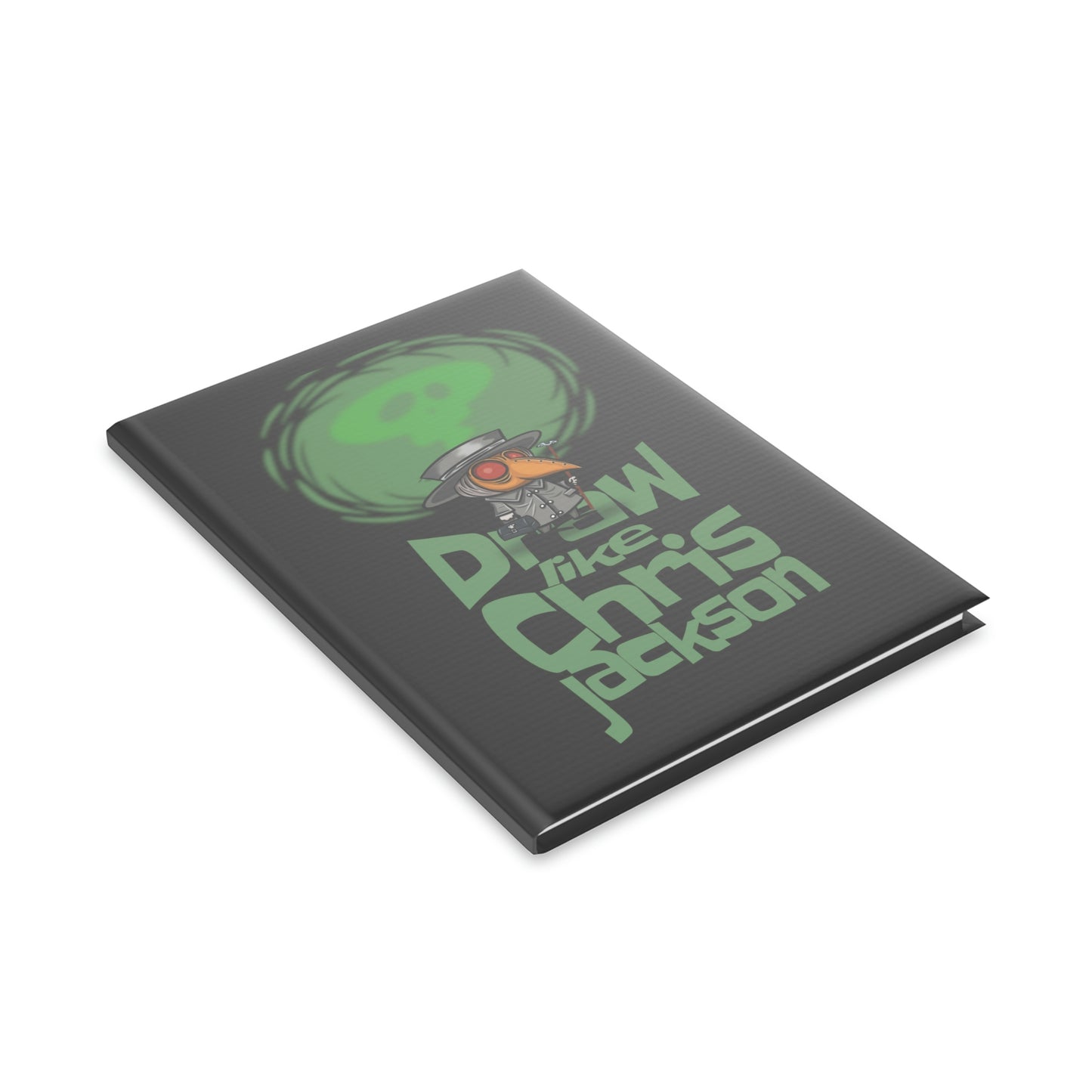 Draw Like Chris Jackson Hardcover Notebook with Puffy Covers