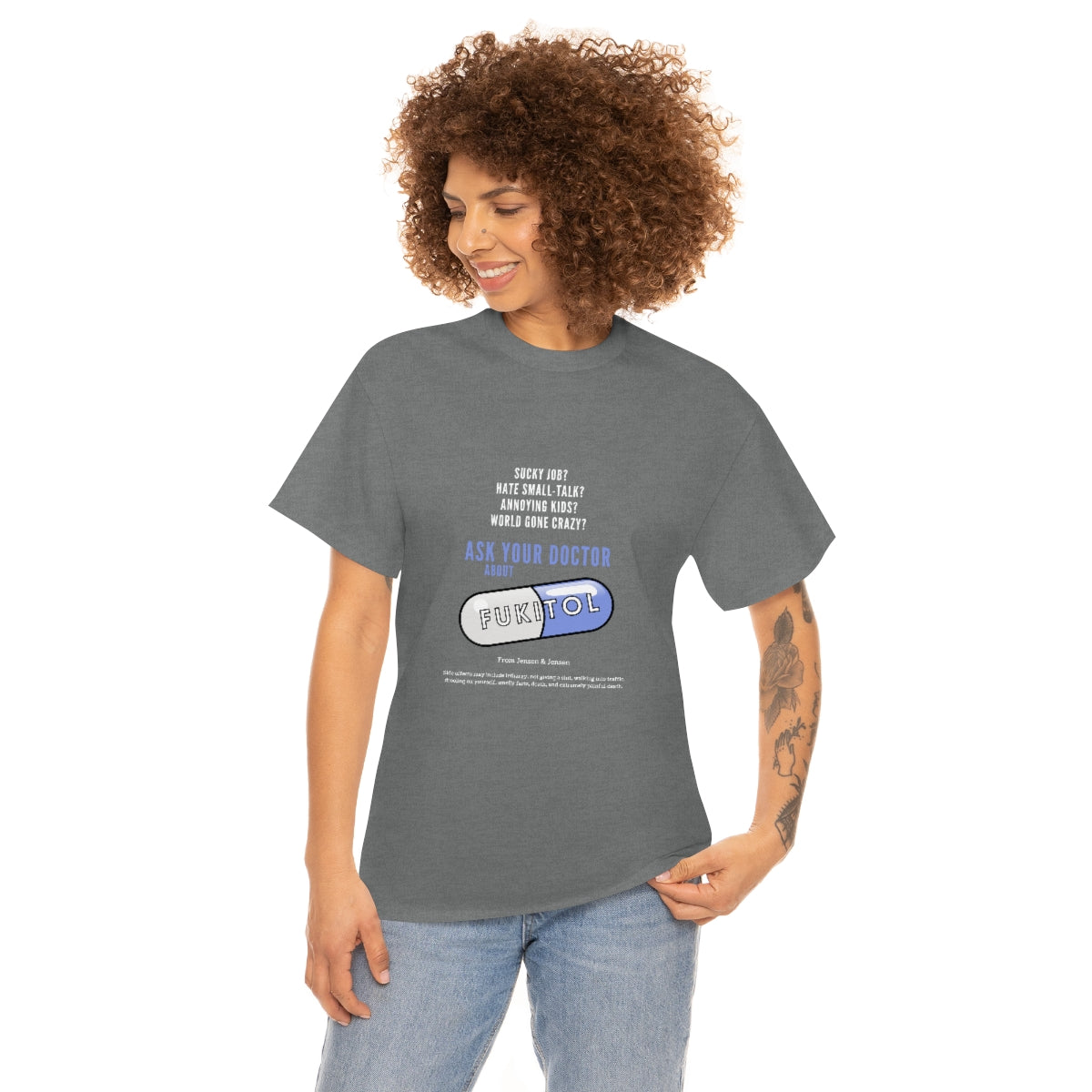 Just Say Fukitol Unisex Cotton T-shirt