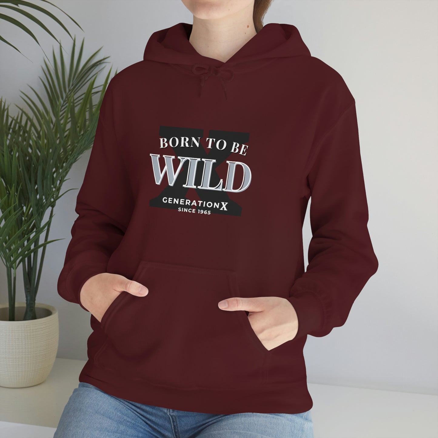 GenX Born to be Wild Unisex Hooded Sweatshirt