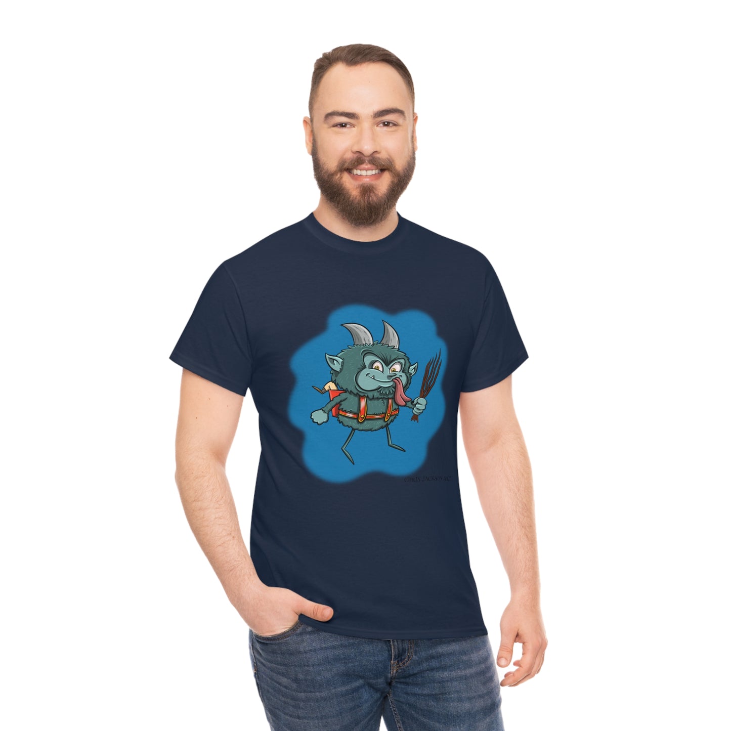 Chris Jackson KRAMPUS Unisex Cotton T-shirt