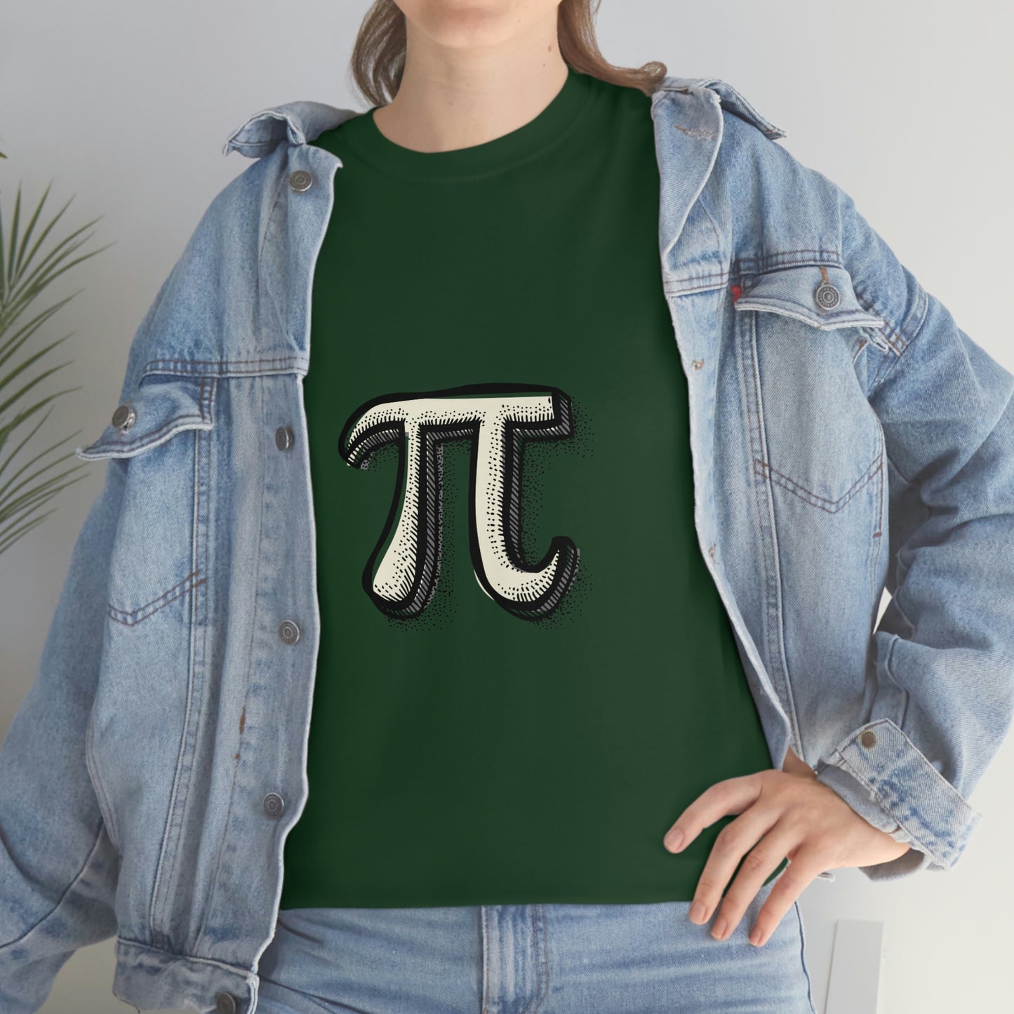 Sketchy Pi Unisex Cotton T-shirt