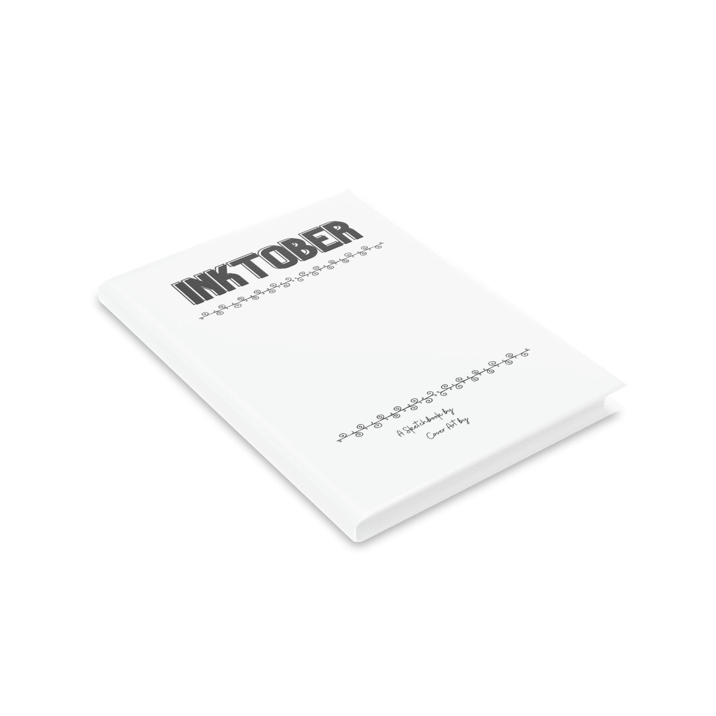 Inktober Hardcover Sketchbook with Puffy Covers