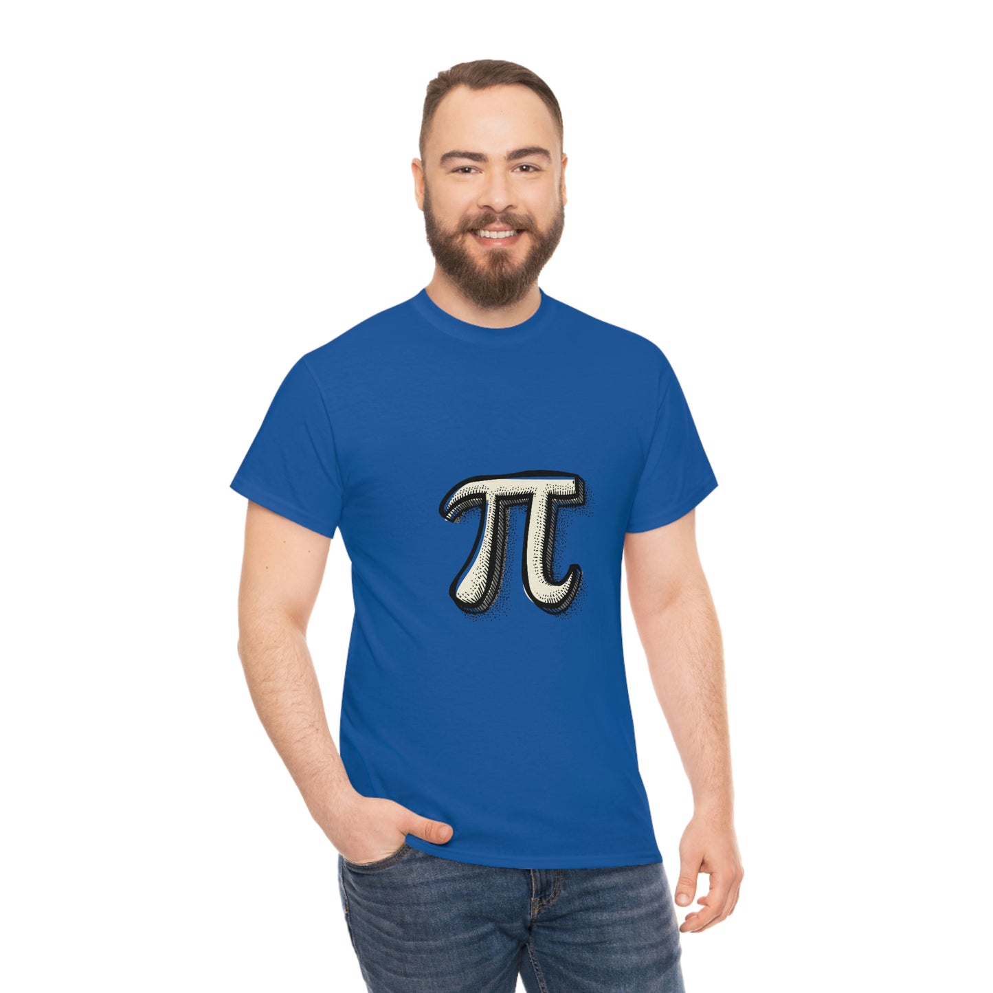 Sketchy Pi Unisex Cotton T-shirt