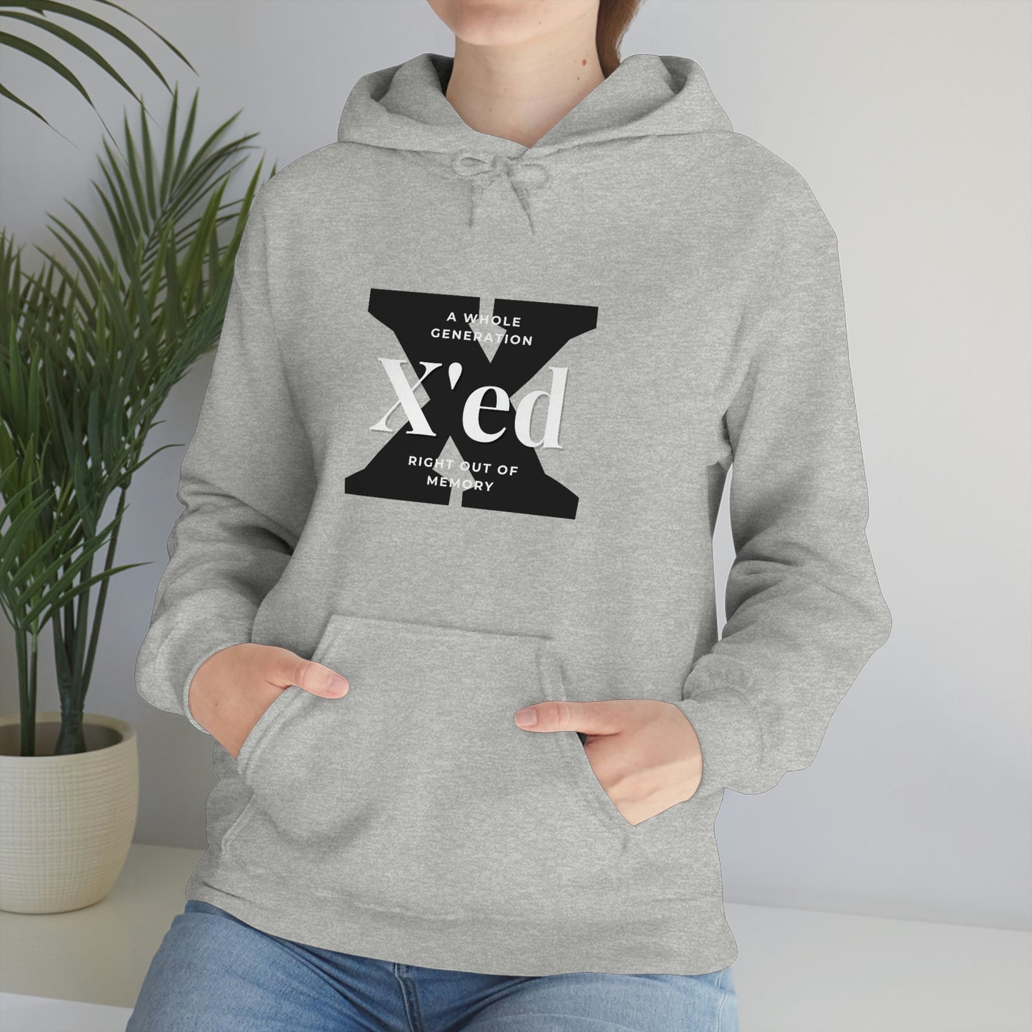 GenX X'ed Out Unisex Hooded Sweatshirt