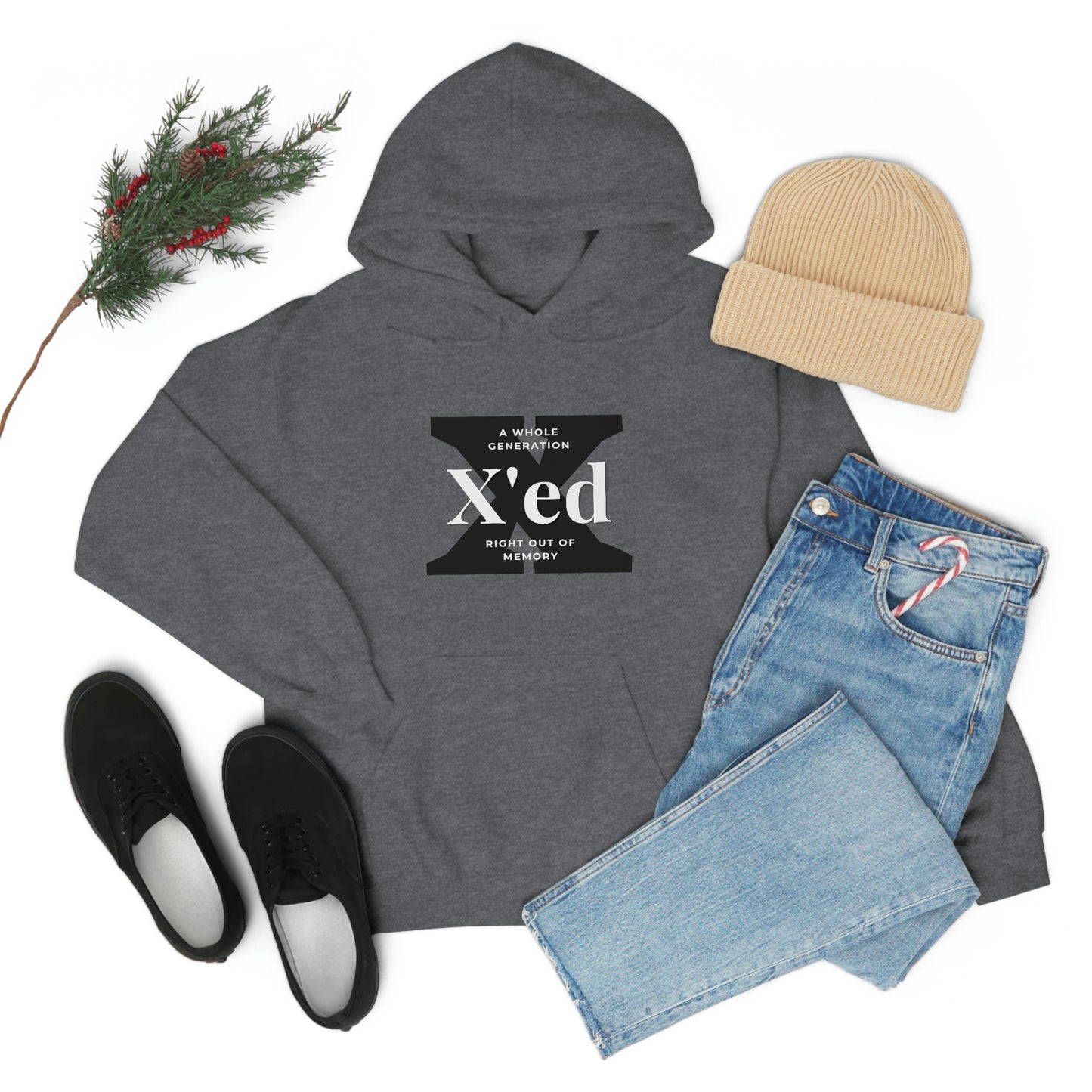 GenX X'ed Out Unisex Hooded Sweatshirt