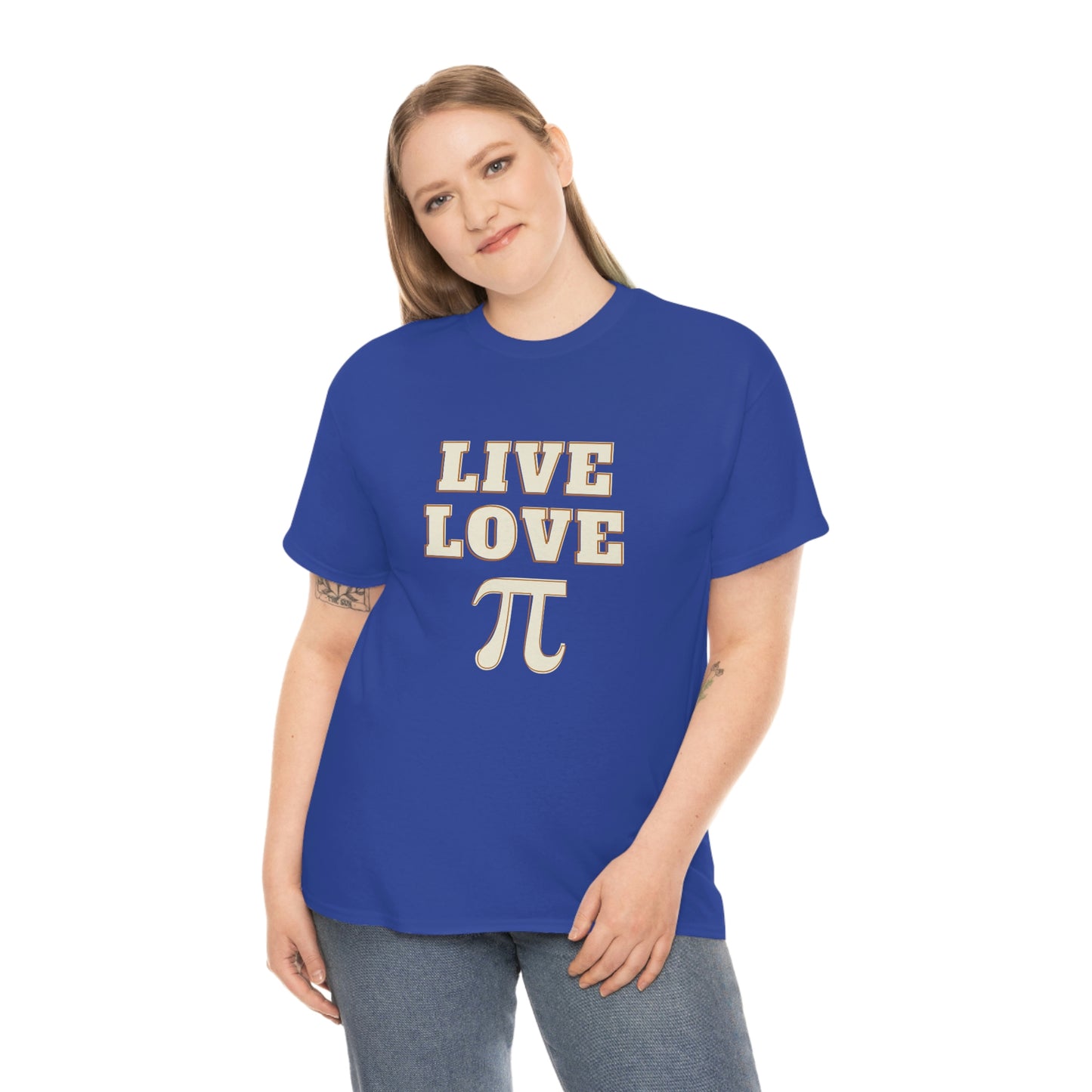 Live Love Pi Unisex Cotton T-shirt