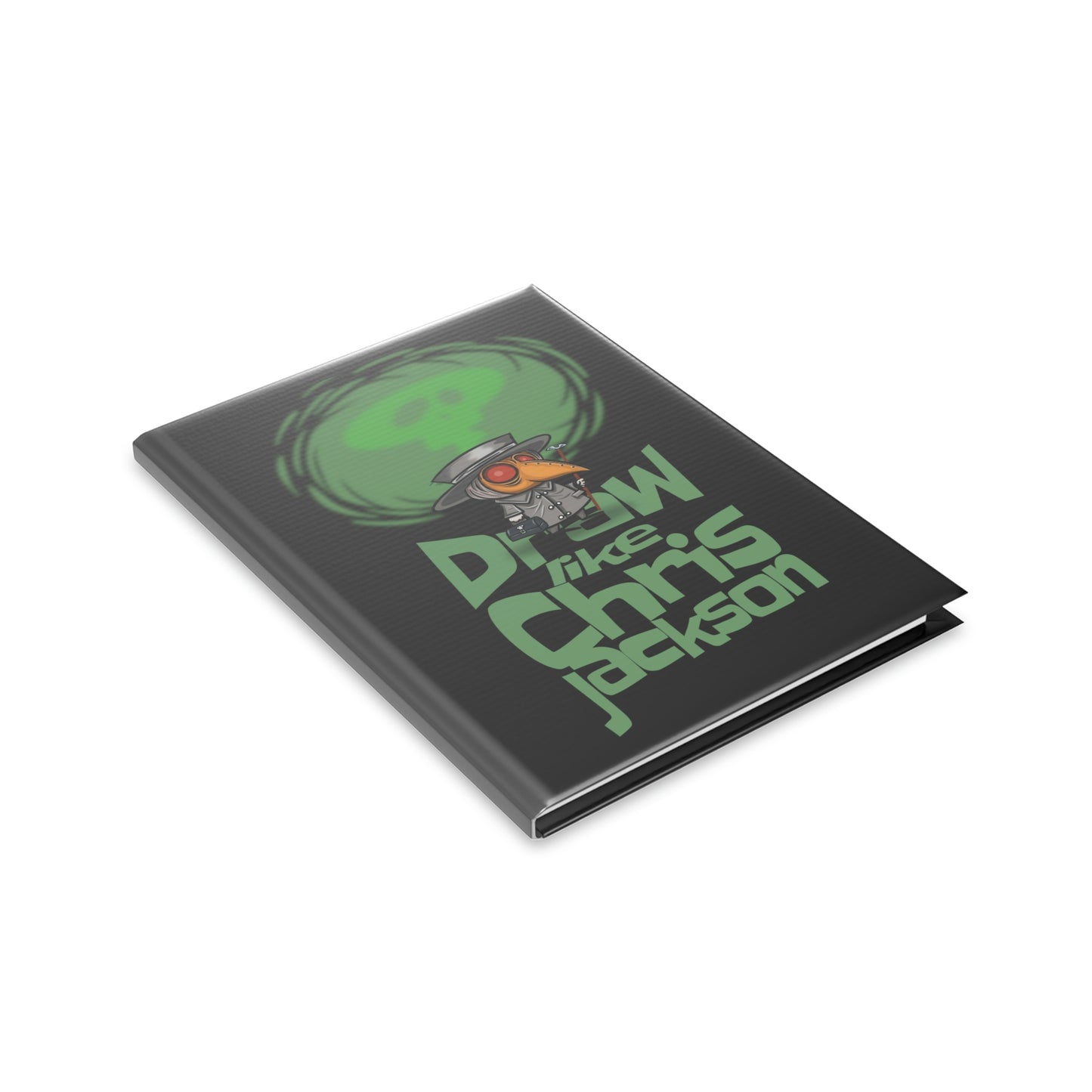 Draw Like Chris Jackson Hardcover Notebook with Puffy Covers
