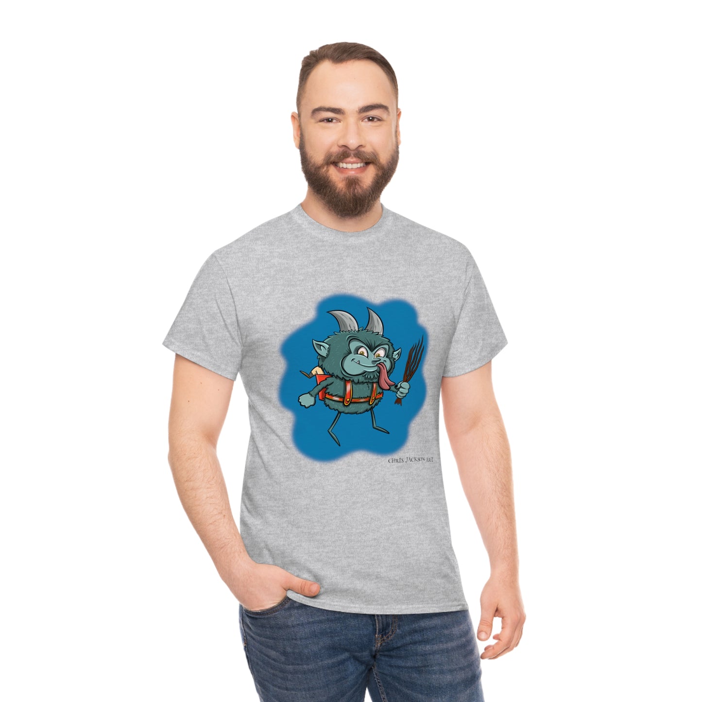 Chris Jackson KRAMPUS Unisex Cotton T-shirt