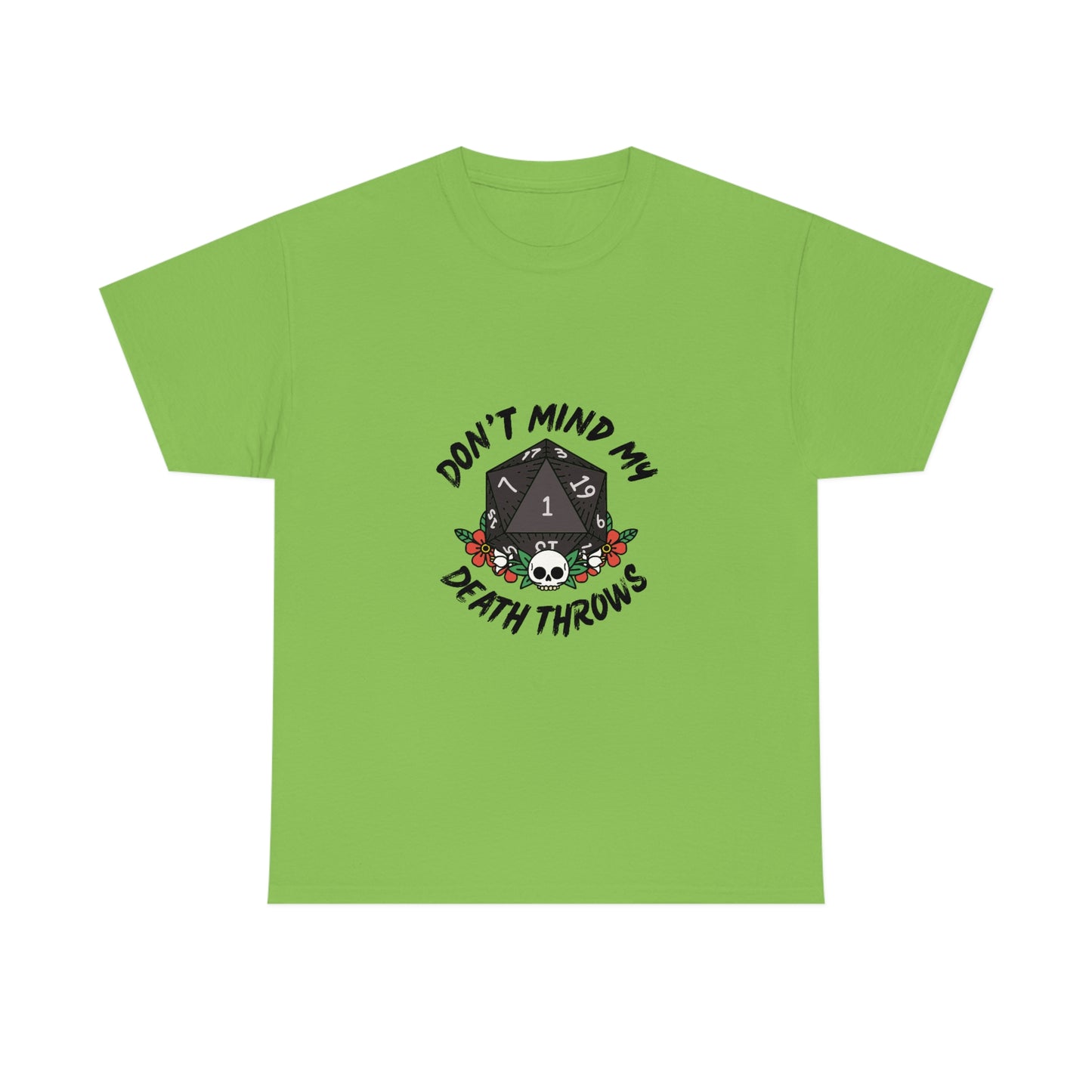 Death Throws Light Unisex Cotton T-shirt