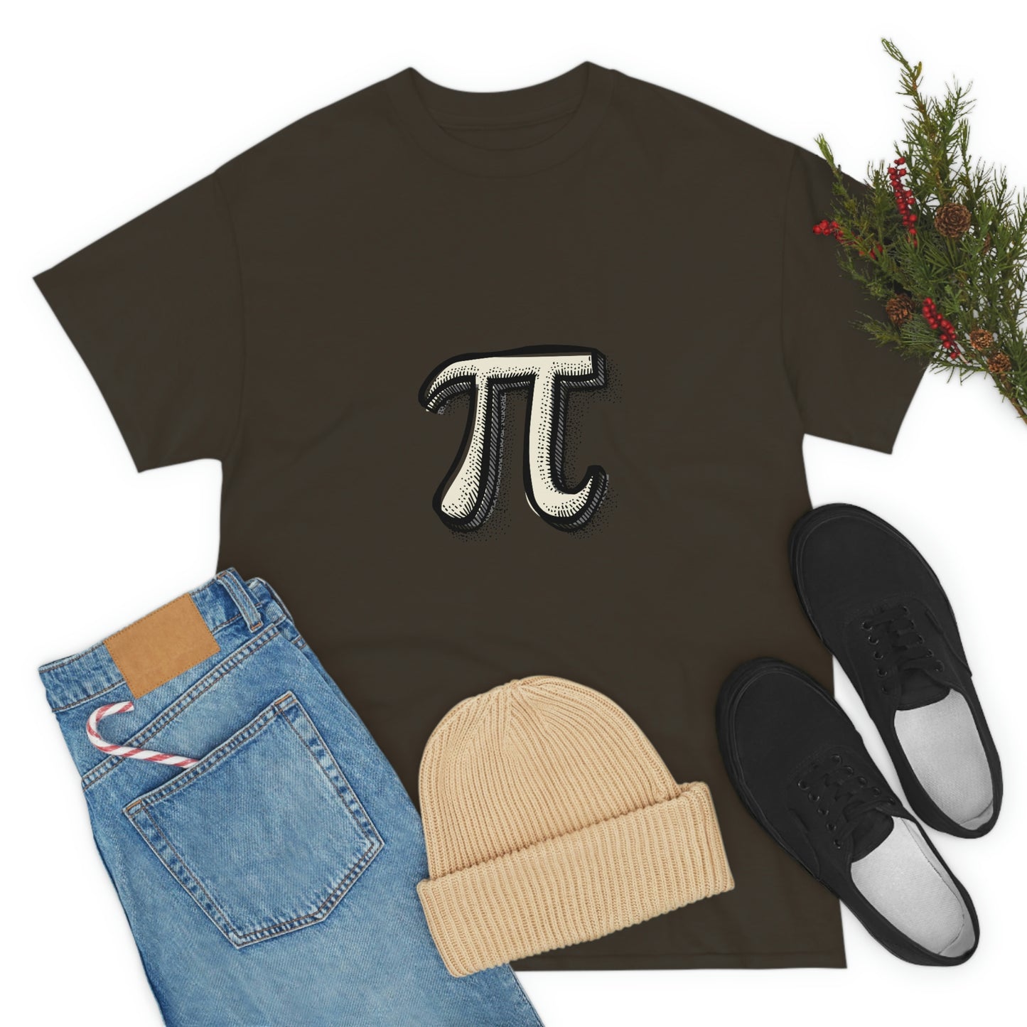 Sketchy Pi Unisex Cotton T-shirt