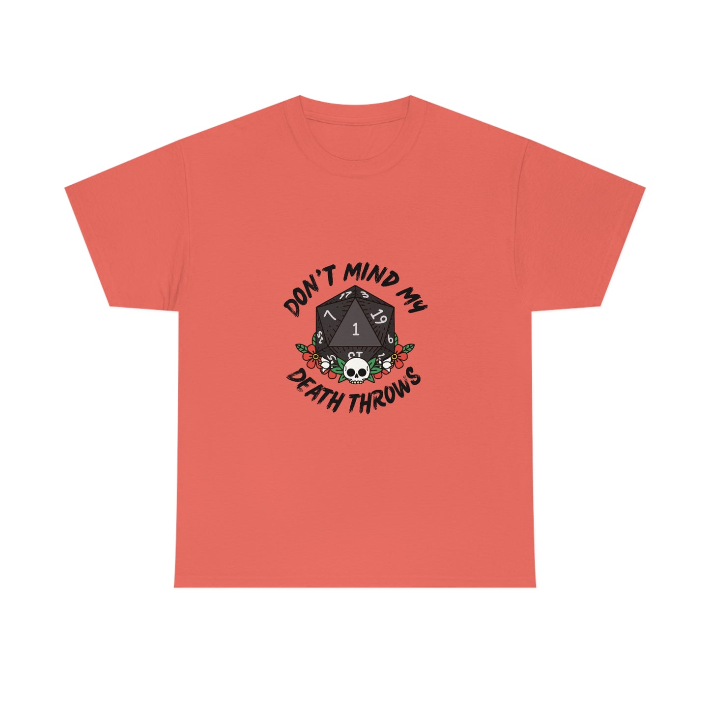 Death Throws Light Unisex Cotton T-shirt