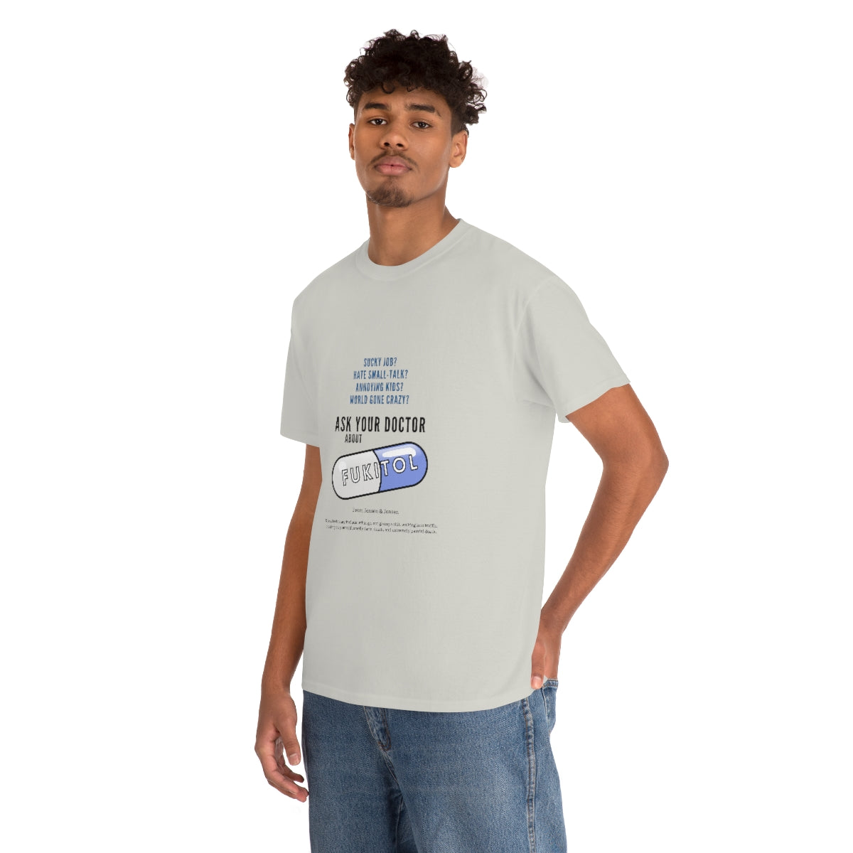 Just Say Fukitol Unisex Cotton T-shirt