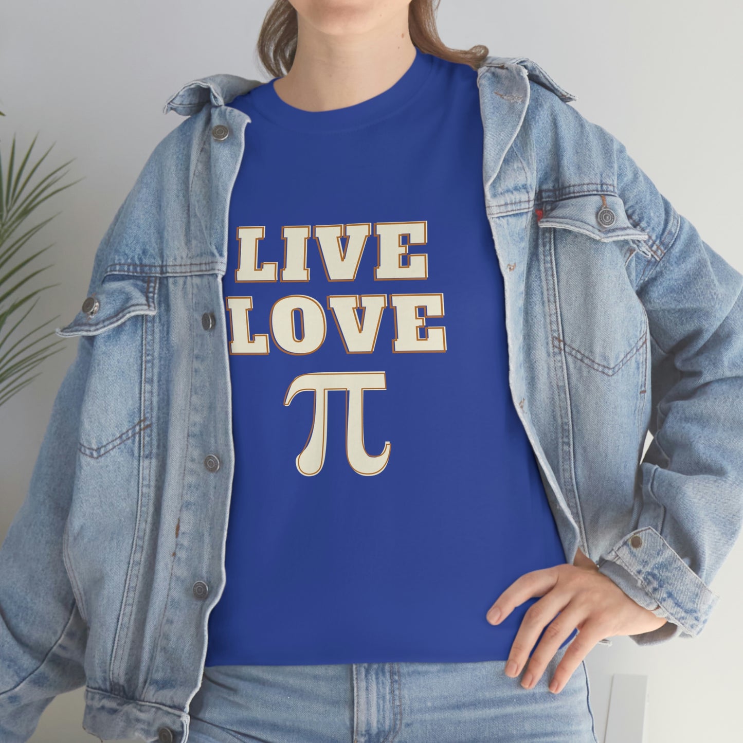Live Love Pi Unisex Cotton T-shirt