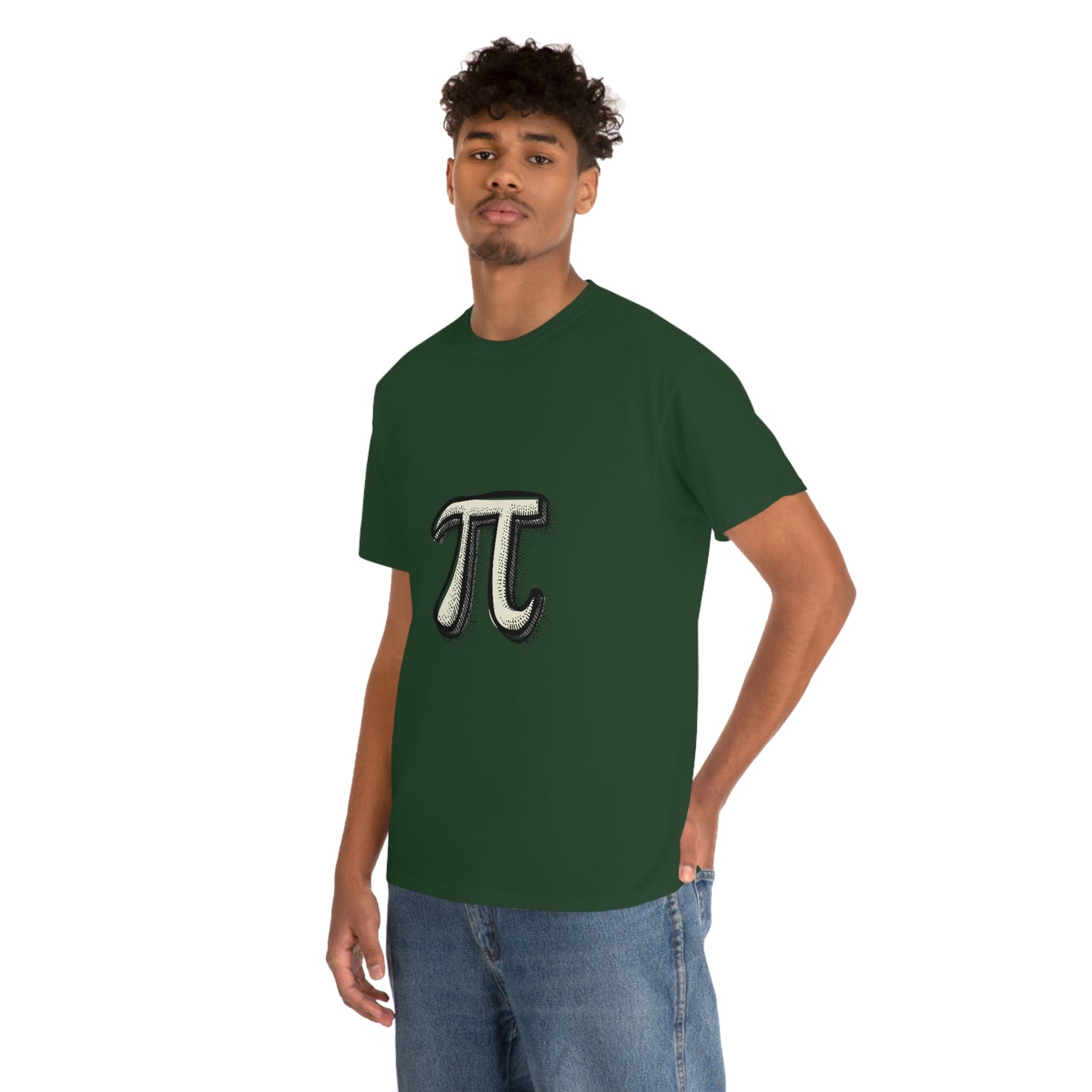 Sketchy Pi Unisex Cotton T-shirt