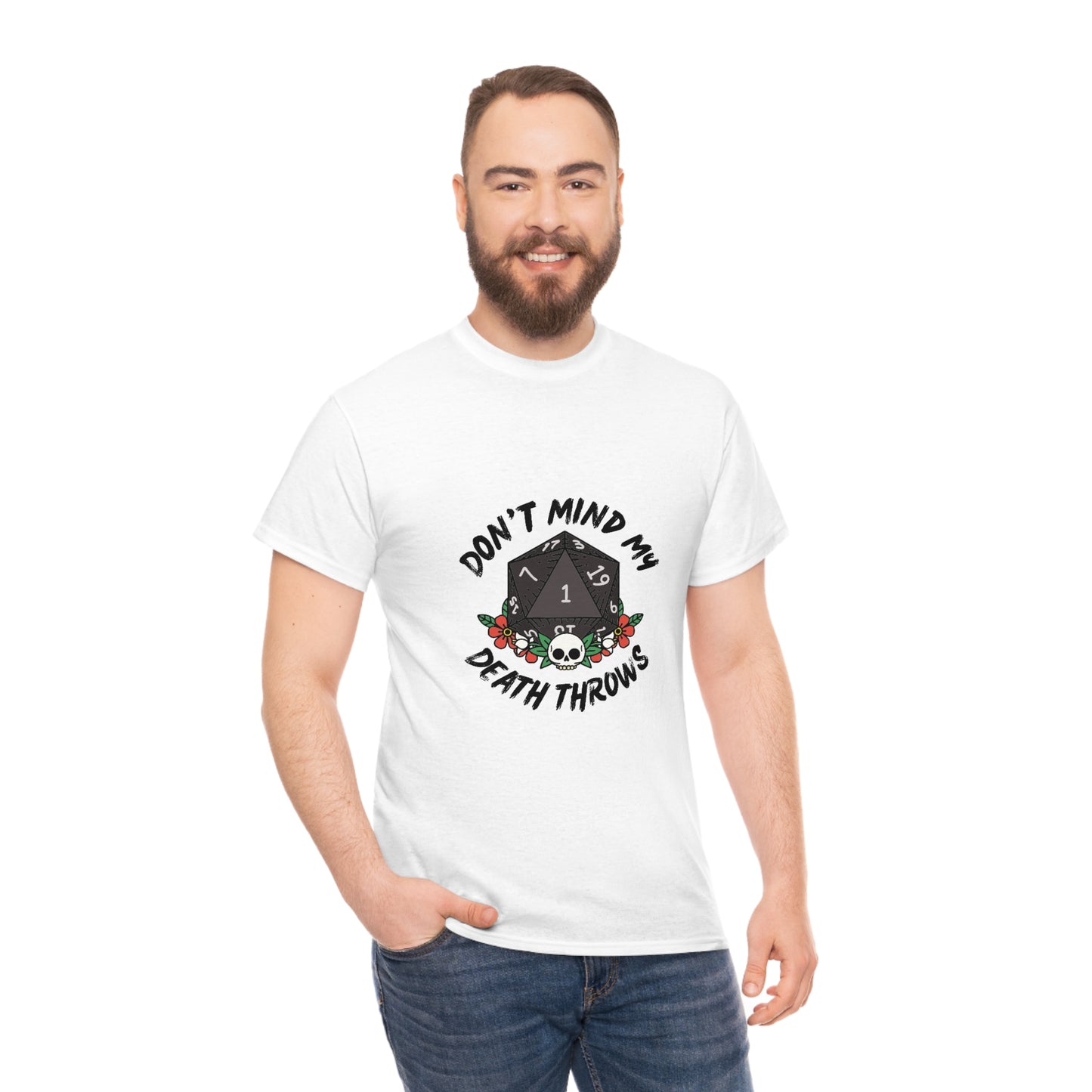 Death Throws Light Unisex Cotton T-shirt