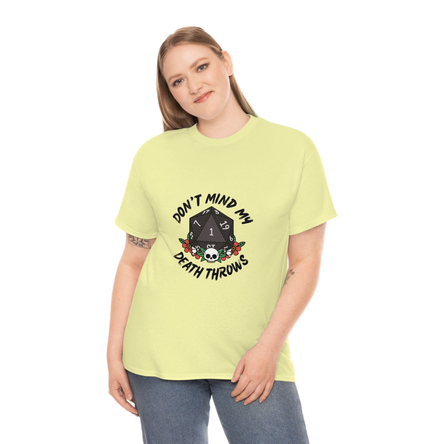 Death Throws Light Unisex Cotton T-shirt