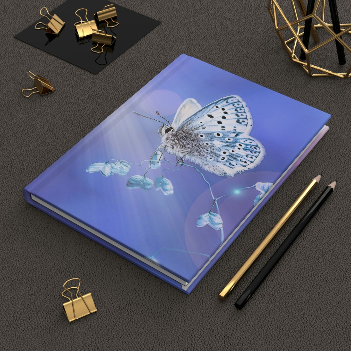 Butterfly Notebook Book Hardcover Journal Matte