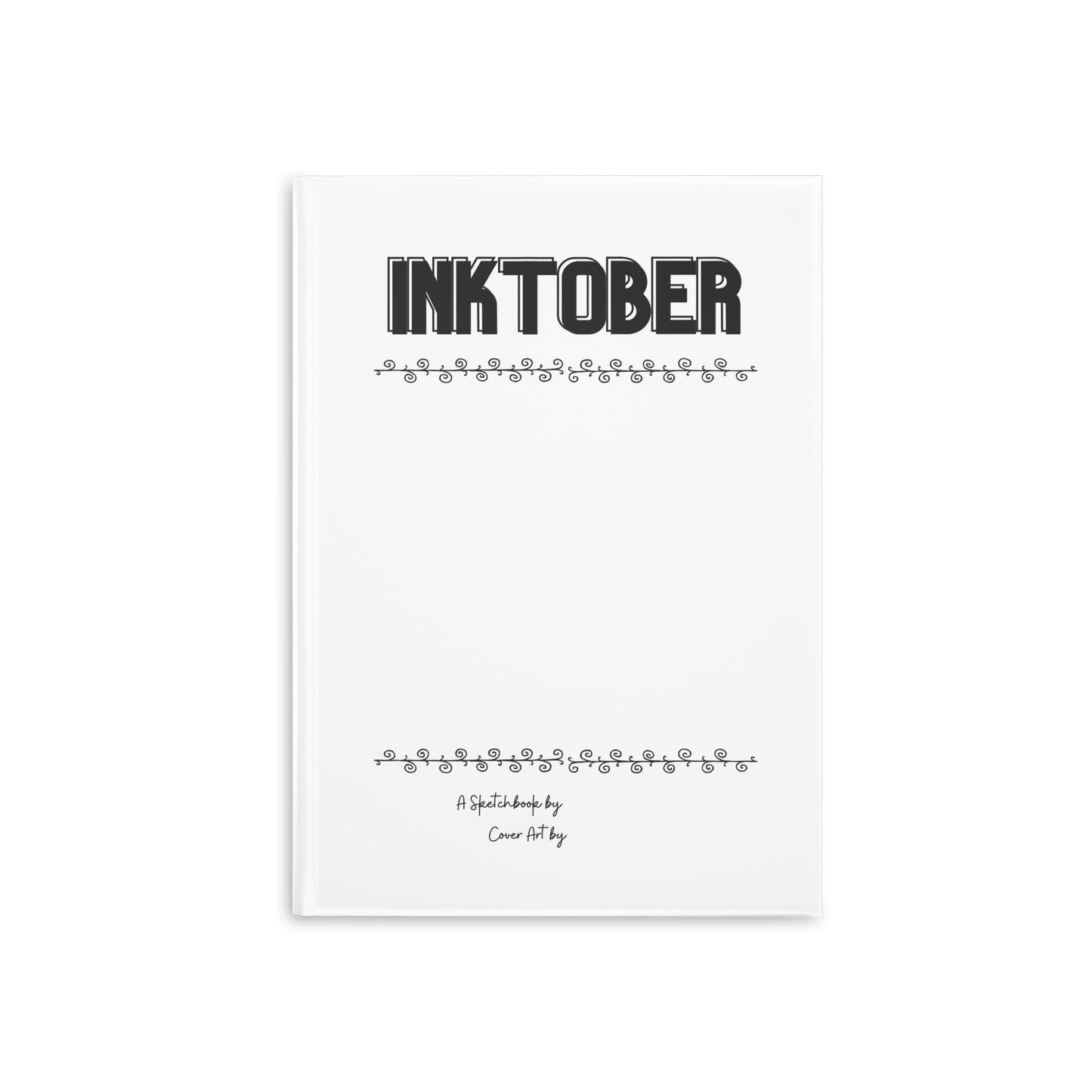 Inktober Hardcover Sketchbook with Puffy Covers