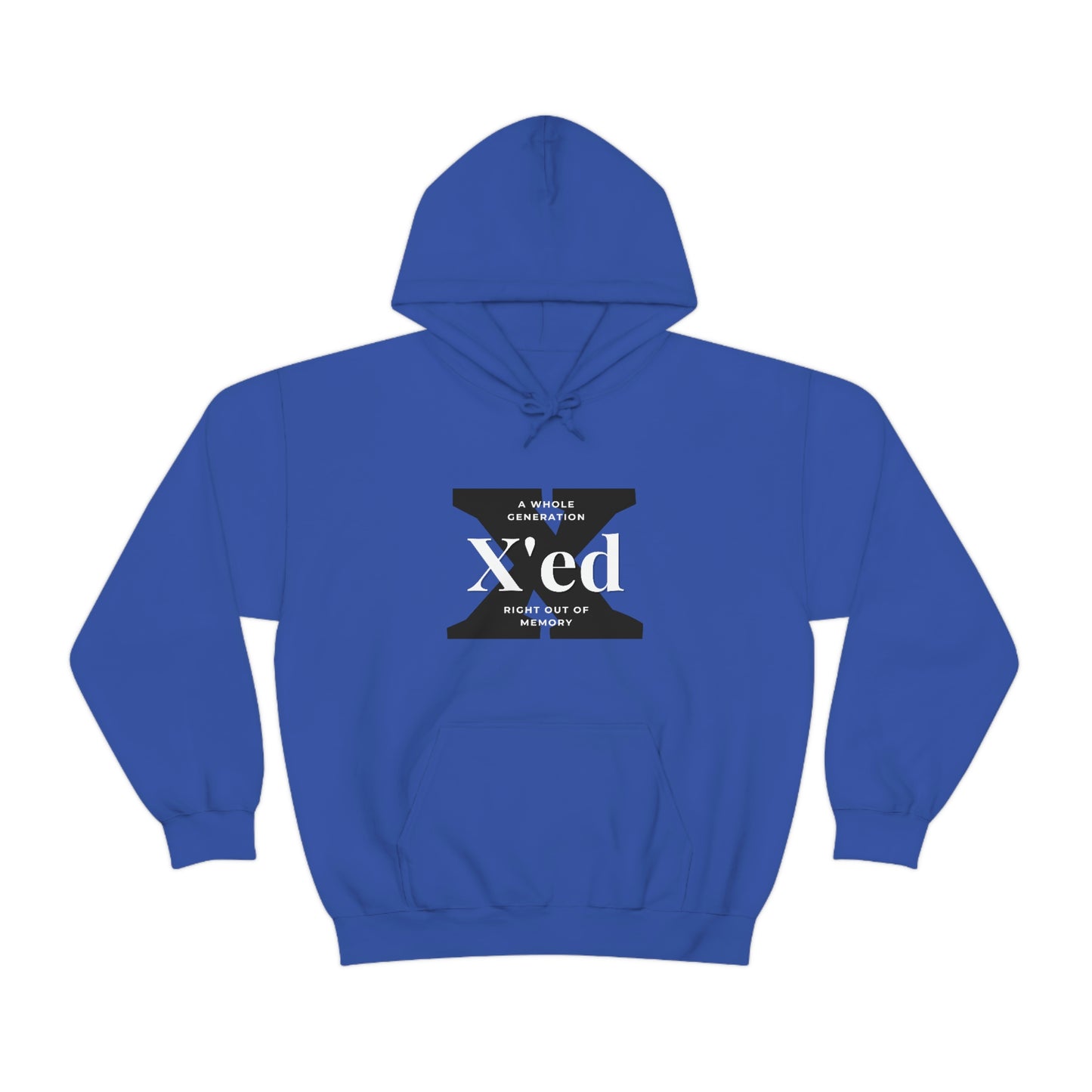 GenX X'ed Out Unisex Hooded Sweatshirt