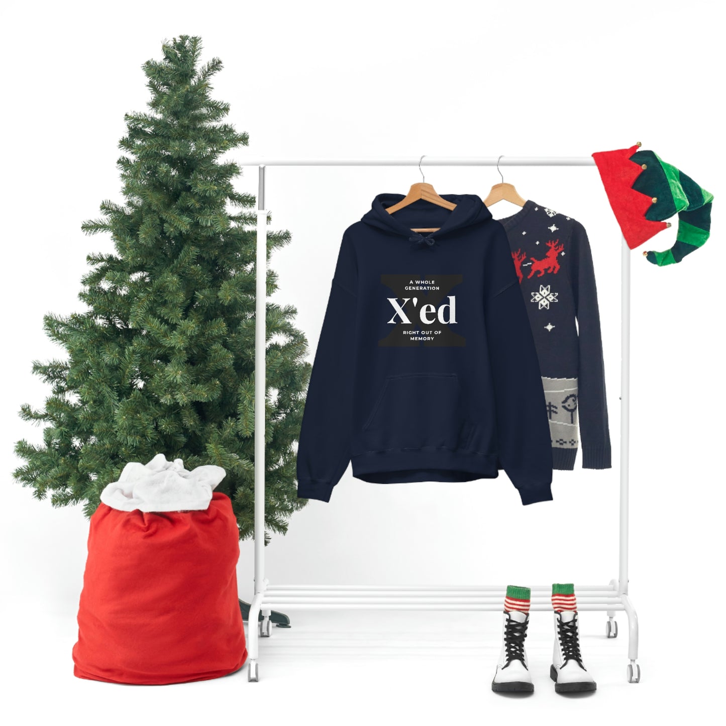 GenX X'ed Out Unisex Hooded Sweatshirt