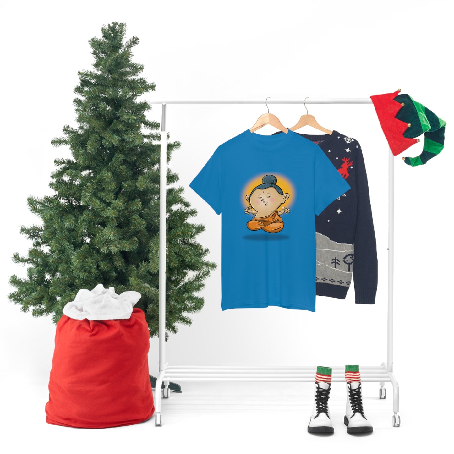 Chris Jackson Li'l Buddha Unisex Cotton T-shirt