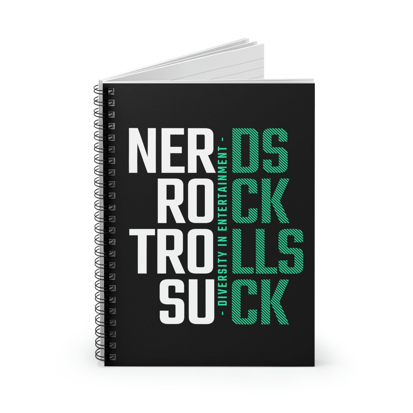 Nerds Rock Spiral Notebook - Ruled Line