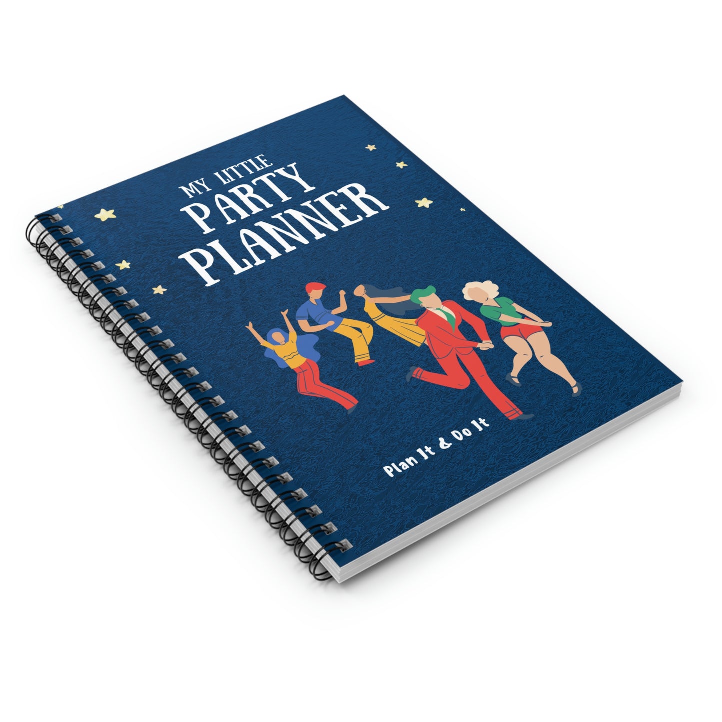 Party Planner Spiral Notebook - Ruled Line