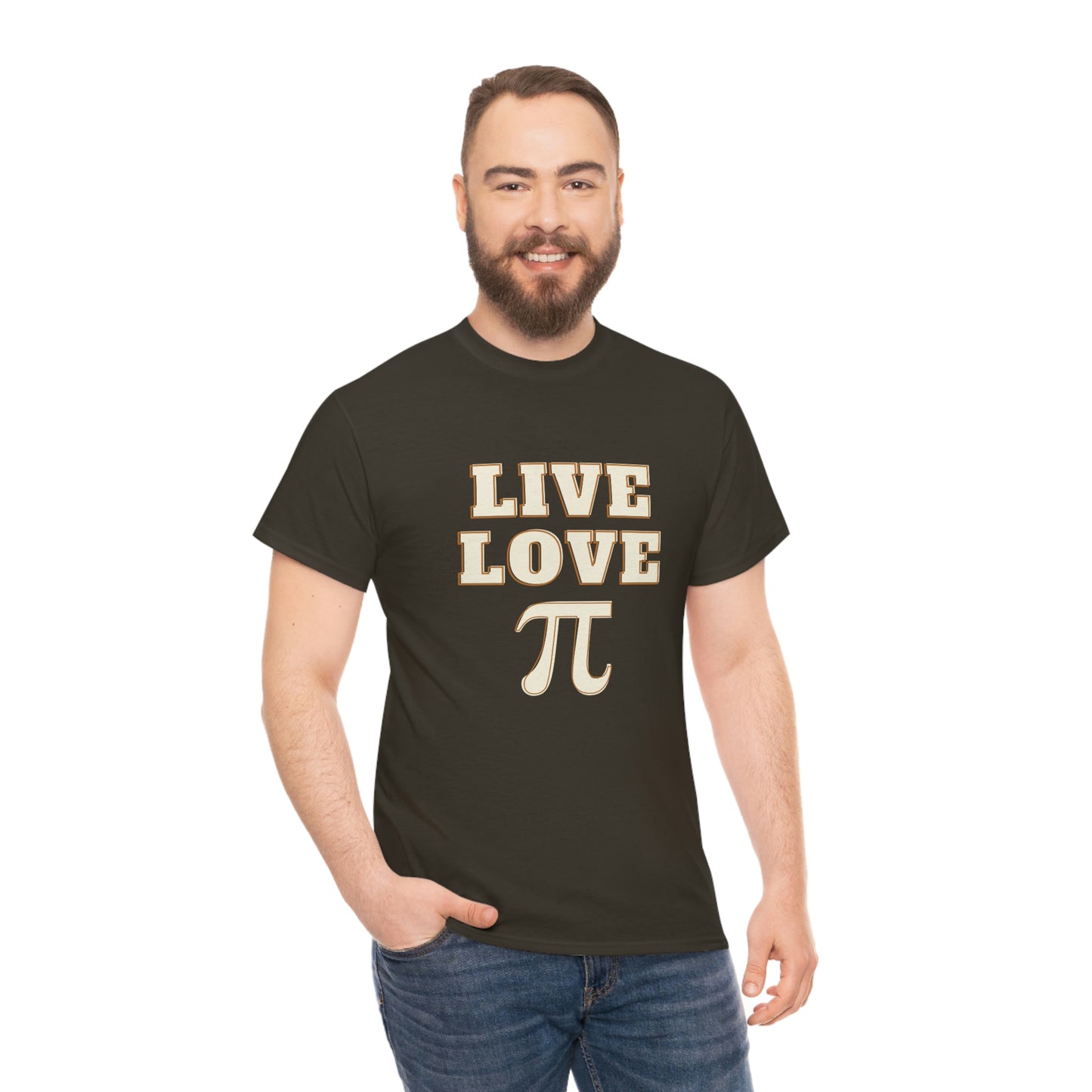 Live Love Pi Unisex Cotton T-shirt