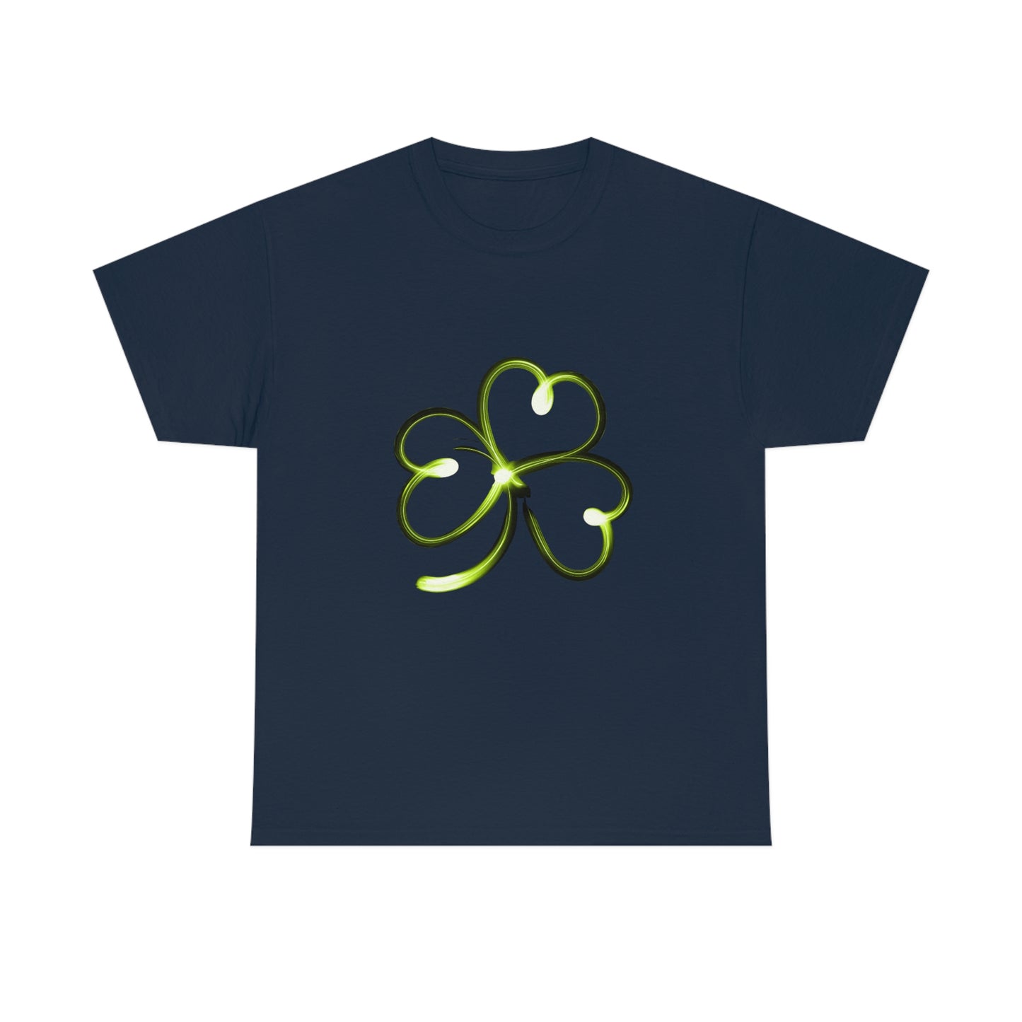 Simple Shamrock Unisex Cotton T-shirt