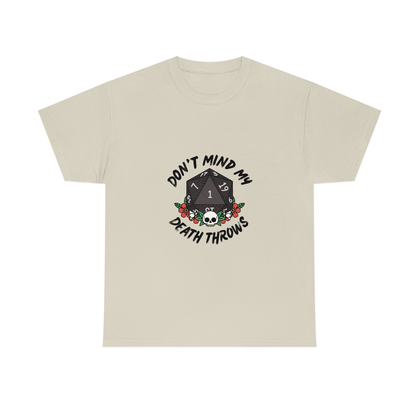 Death Throws Light Unisex Cotton T-shirt