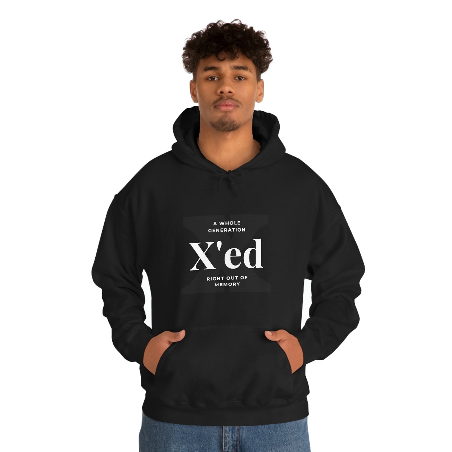 GenX X'ed Out Unisex Hooded Sweatshirt