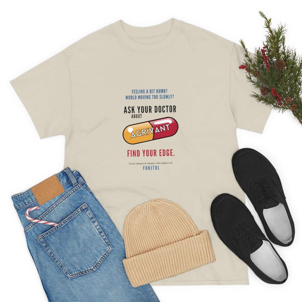 Agrivant - Revenge is Sweet Unisex Cotton T-shirt