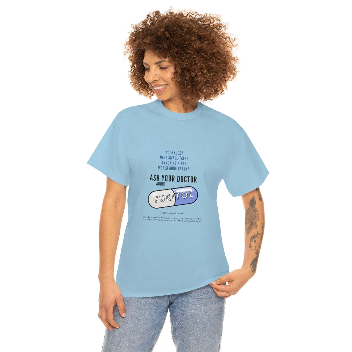 Just Say Fukitol Unisex Cotton T-shirt