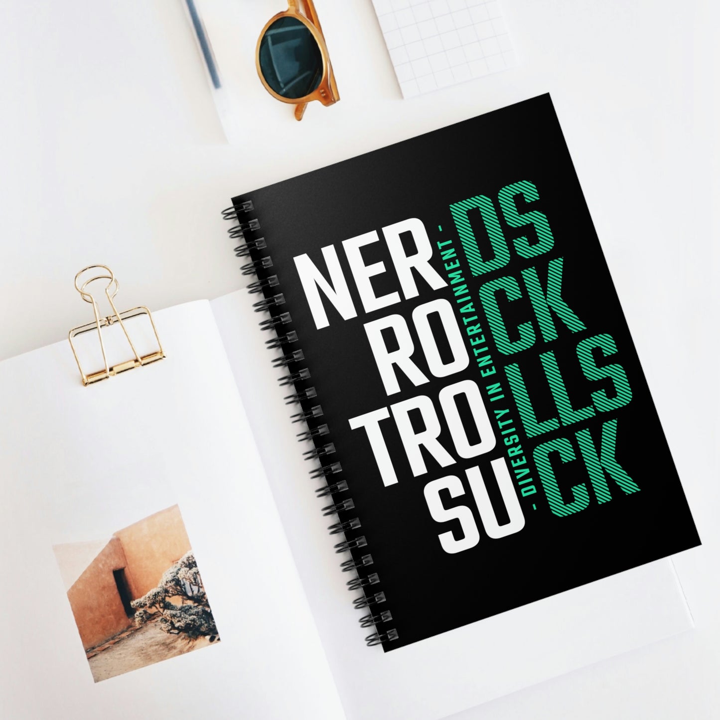 Nerds Rock Spiral Notebook - Ruled Line