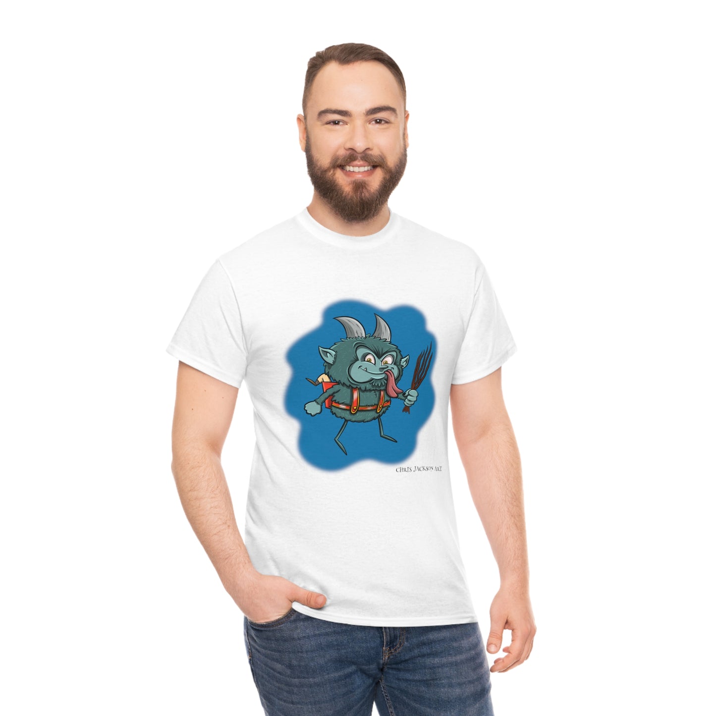 Chris Jackson KRAMPUS Unisex Cotton T-shirt