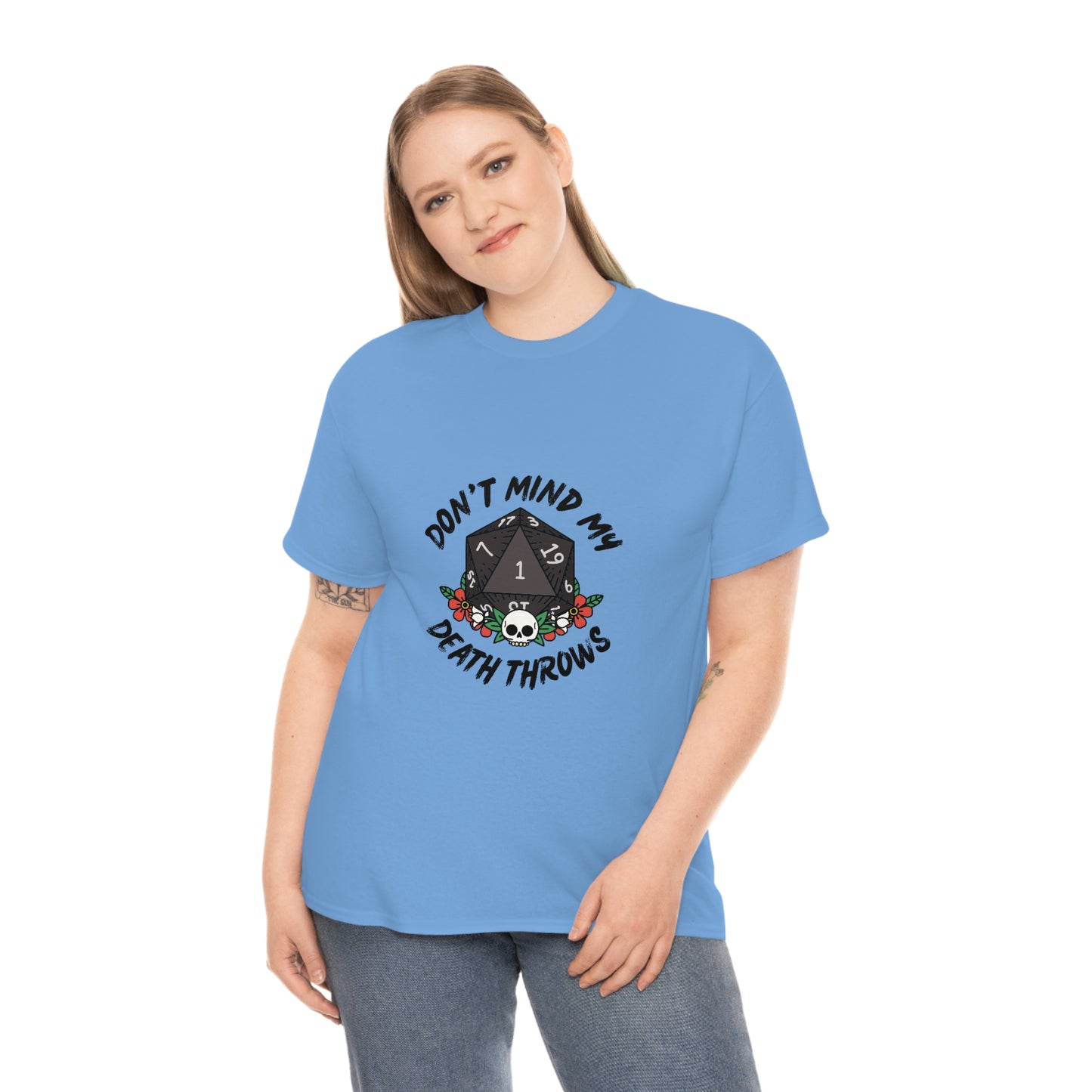 Death Throws Light Unisex Cotton T-shirt