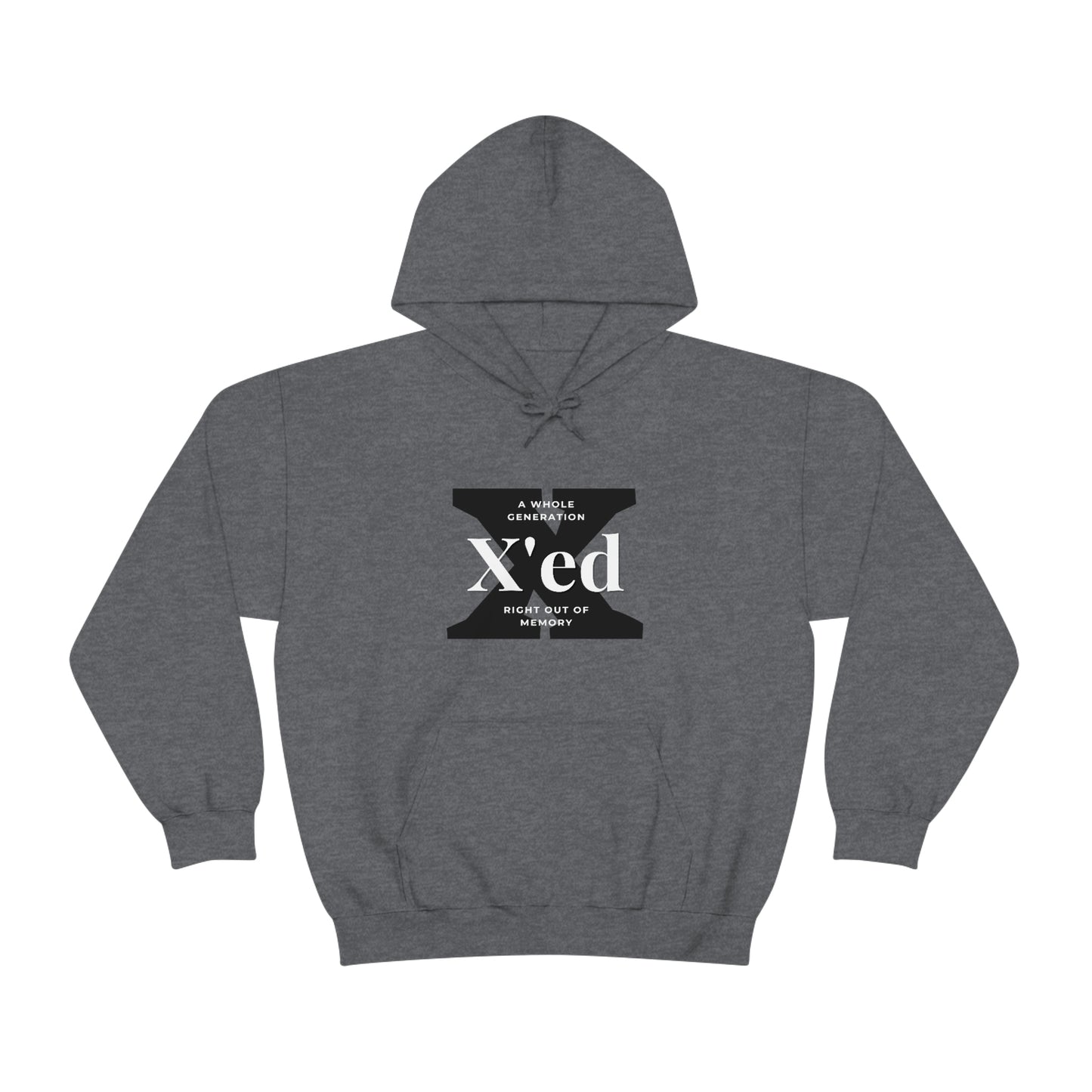 GenX X'ed Out Unisex Hooded Sweatshirt